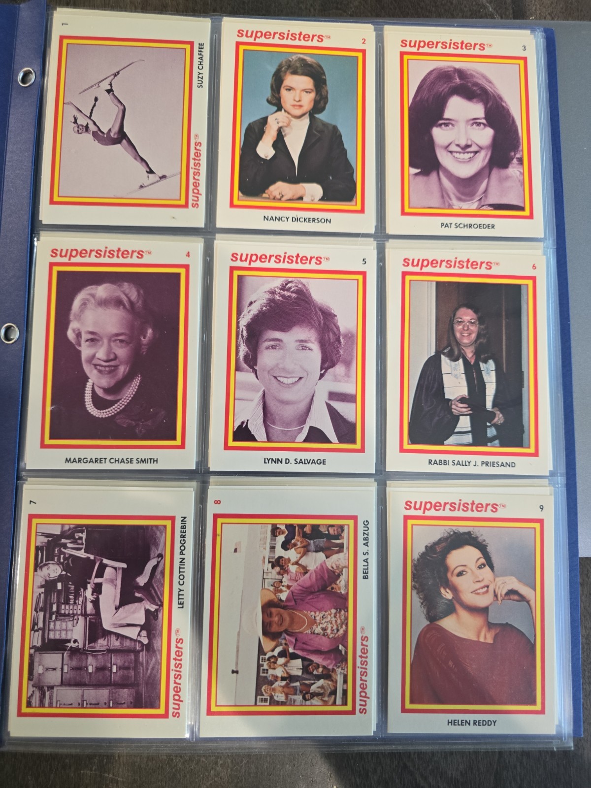 1979 SUPERSISTERS VINTAGE NON-SPORT TRADING CARD SET ALL 72 CARDS 1979 SUPERSISTERS VINTAGE NON-SPORT TRADING CARD SET ALL 72 CARDS