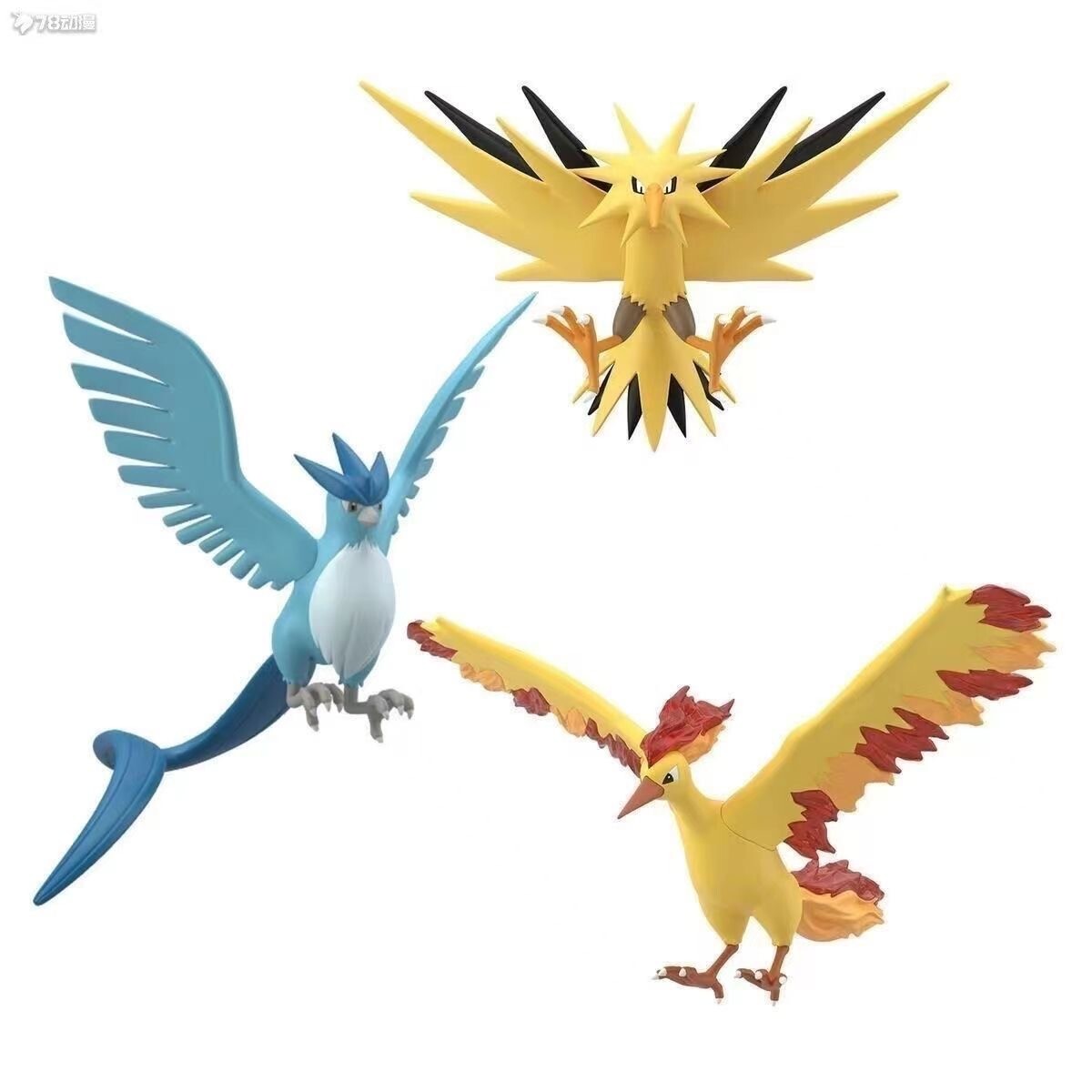 Bandai Pokemon Scale World Kanto Region Moltres & Zapdos & Articuno 1/20 Figure