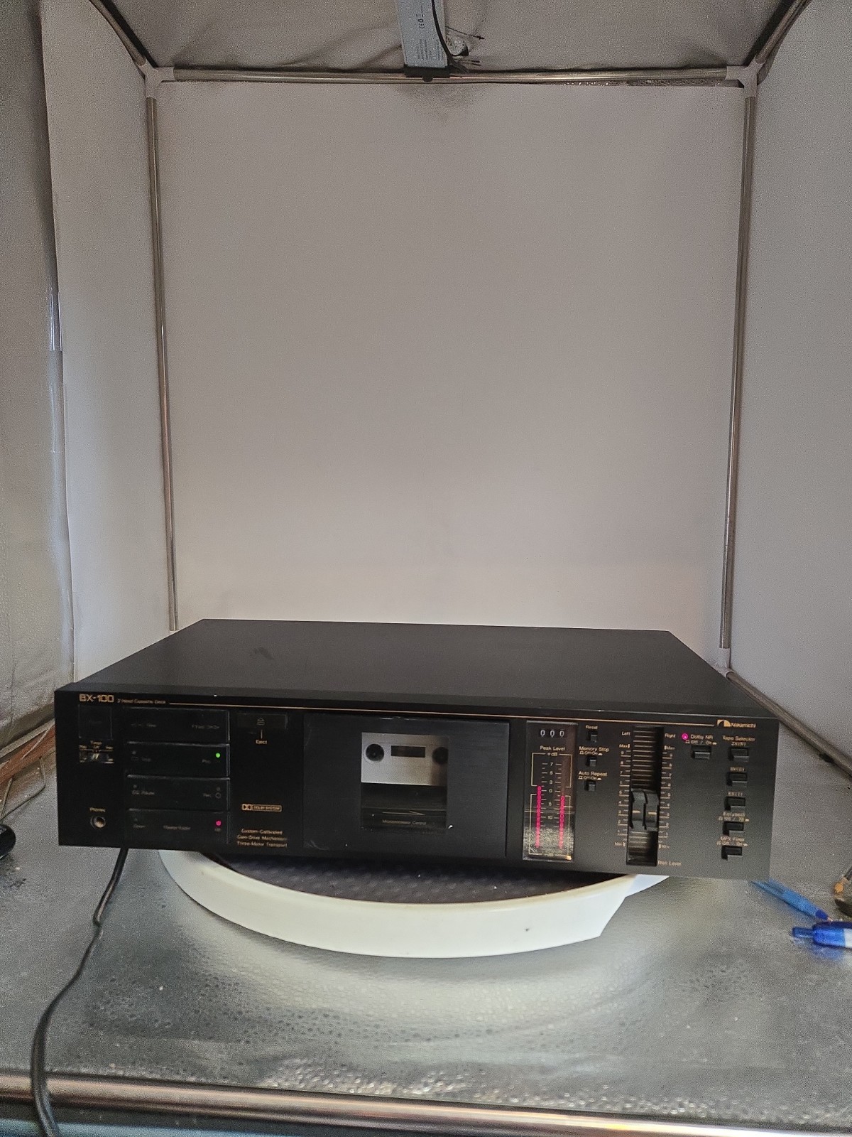Nakamichi BX-100 Cassette Deck ,recorder.. Fully Serviced. Works Great. Nakamichi BX-100 Cassette Deck ,recorder.. Fully Serviced. Works Great.