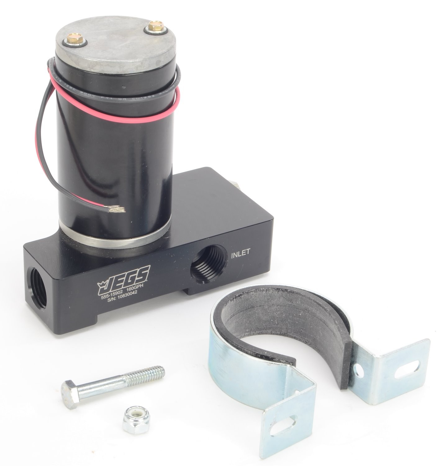 JEGS Ultra-Quiet Electric Fuel Pump [160 GPH]