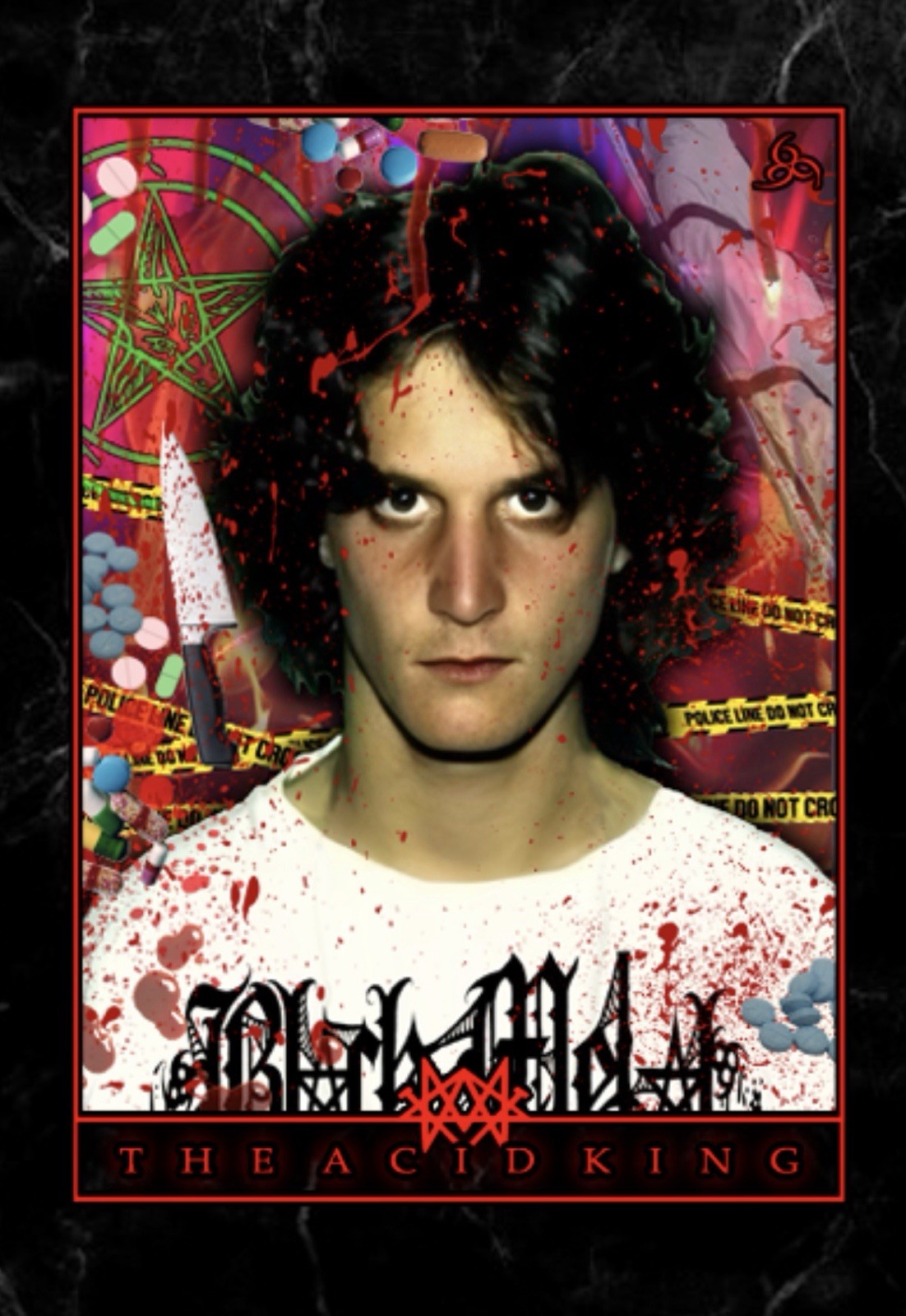 Ricky Kasso ‘The Acid King’ Trading Card Serial *illers Limited Print. Satanic