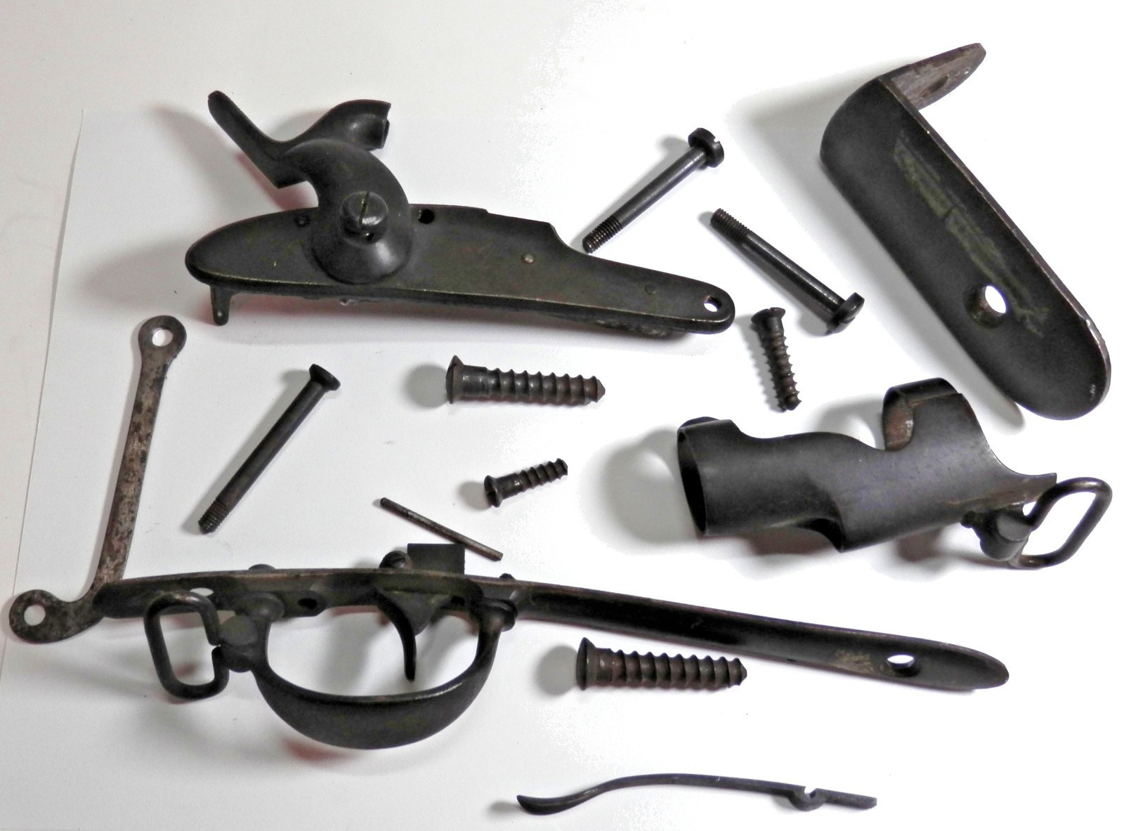Civil War Harpers Ferry M 1842 Musket Parts Lot - Dated 1846