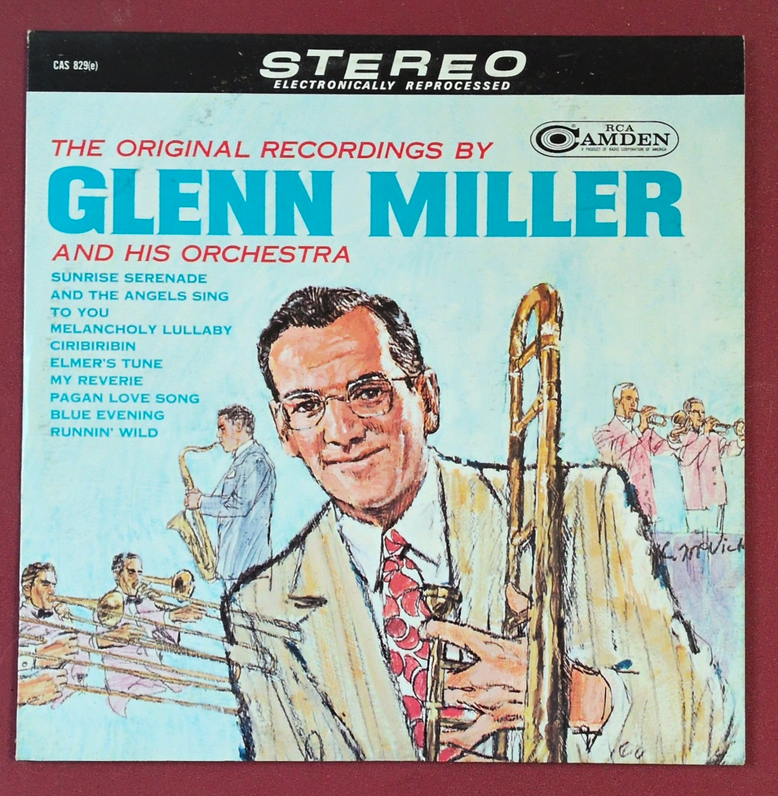 RCA Camden Glenn Miller The Original Recordings Vinyl LP Stereo CAS 829(e)