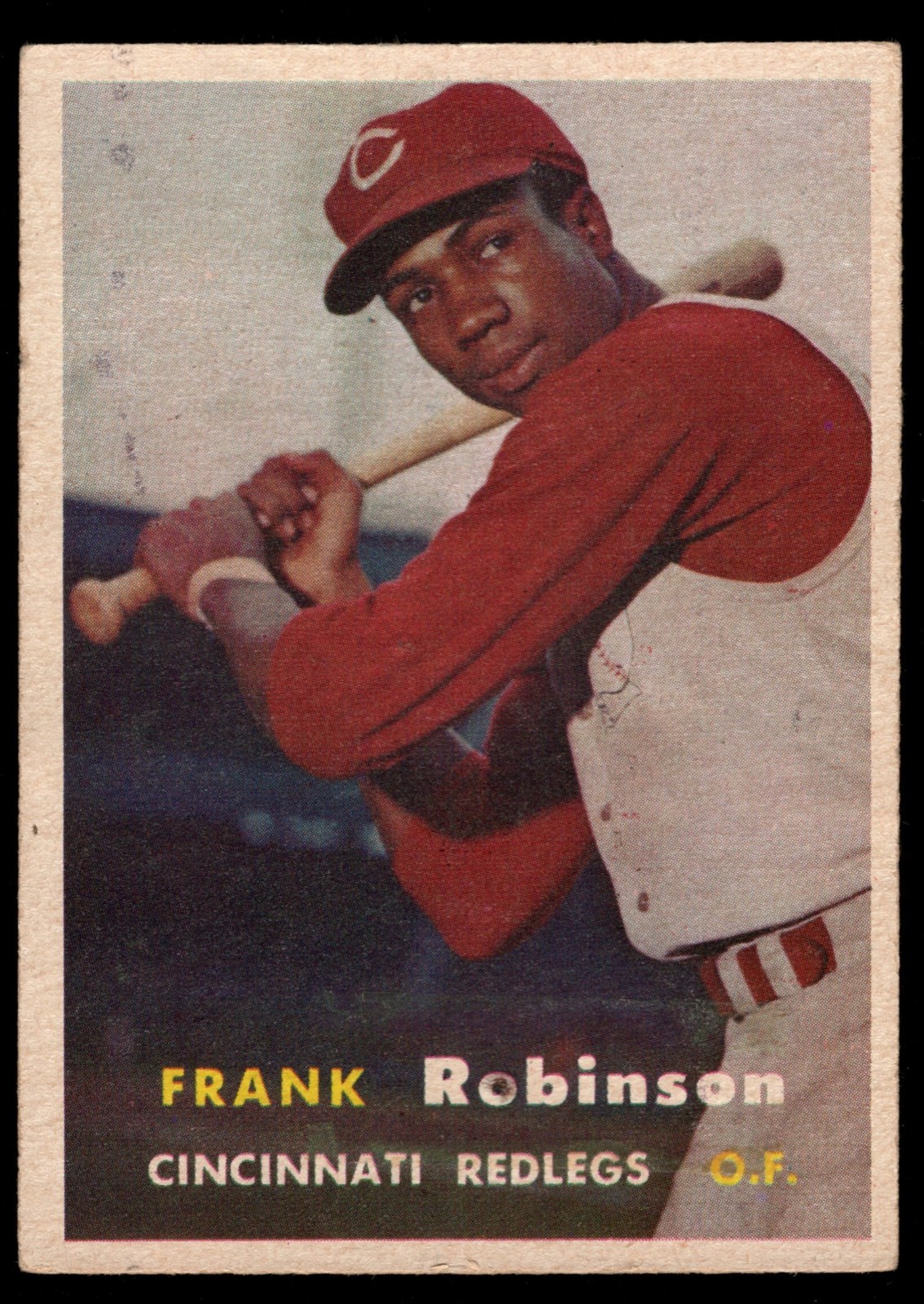 1957 Topps - Frank Robinson #35 (RC)(ST Front)