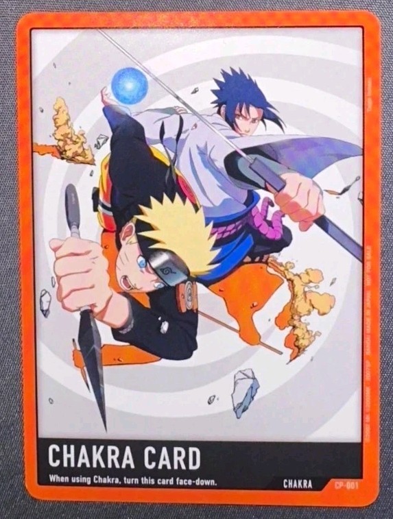 2026 New York Comic Con Bandai Naruto Chakra CP-001 Promo Card TCG IN HAND NM 2026 New York Comic Con Bandai Naruto Chakra CP-001 Promo Card TCG IN HAND NM