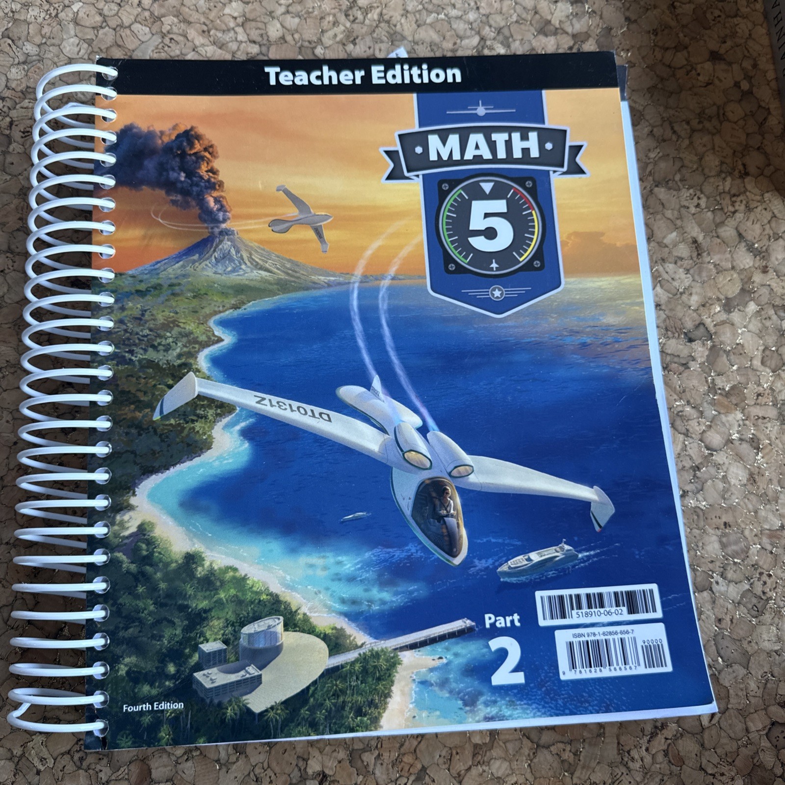 BJU Press Math 5 Fourth Edition [Teacher Edition] Part 2 Only