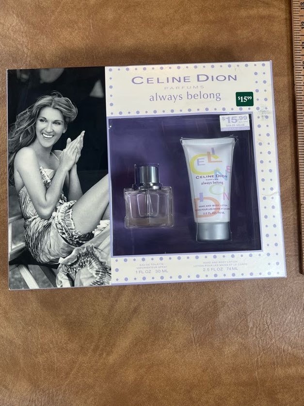 Celine Dion Always Belong Eau De Toilette 30ml & Lotion 74 ml Gift Set NIB Celine Dion Always Belong Eau De Toilette 30ml & Lotion 74 ml Gift Set NIB