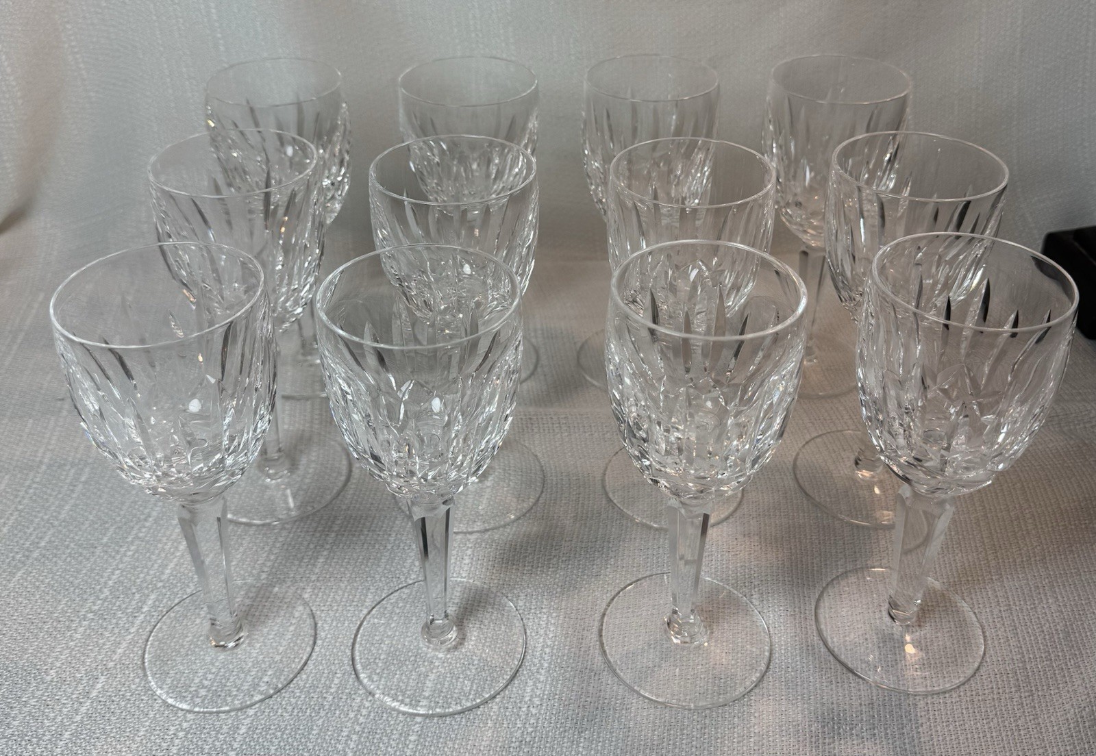 Set of 12 Waterford Crystal KILDARE 6.5\
