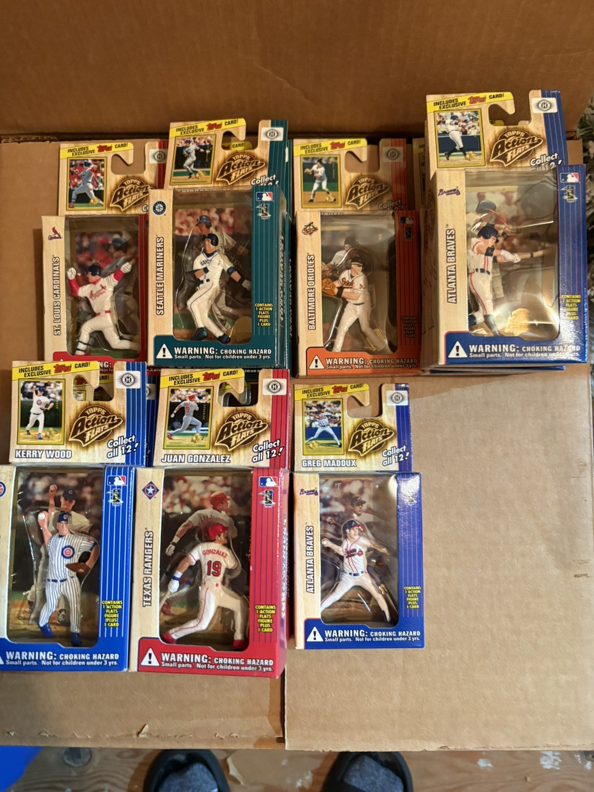 Topps MLB Baseball Action Flats Lot of 14 - Chipper Ripken Wood Gonzalez AROD Topps MLB Baseball Action Flats Lot of 14 - Chipper Ripken Wood Gonzalez AROD