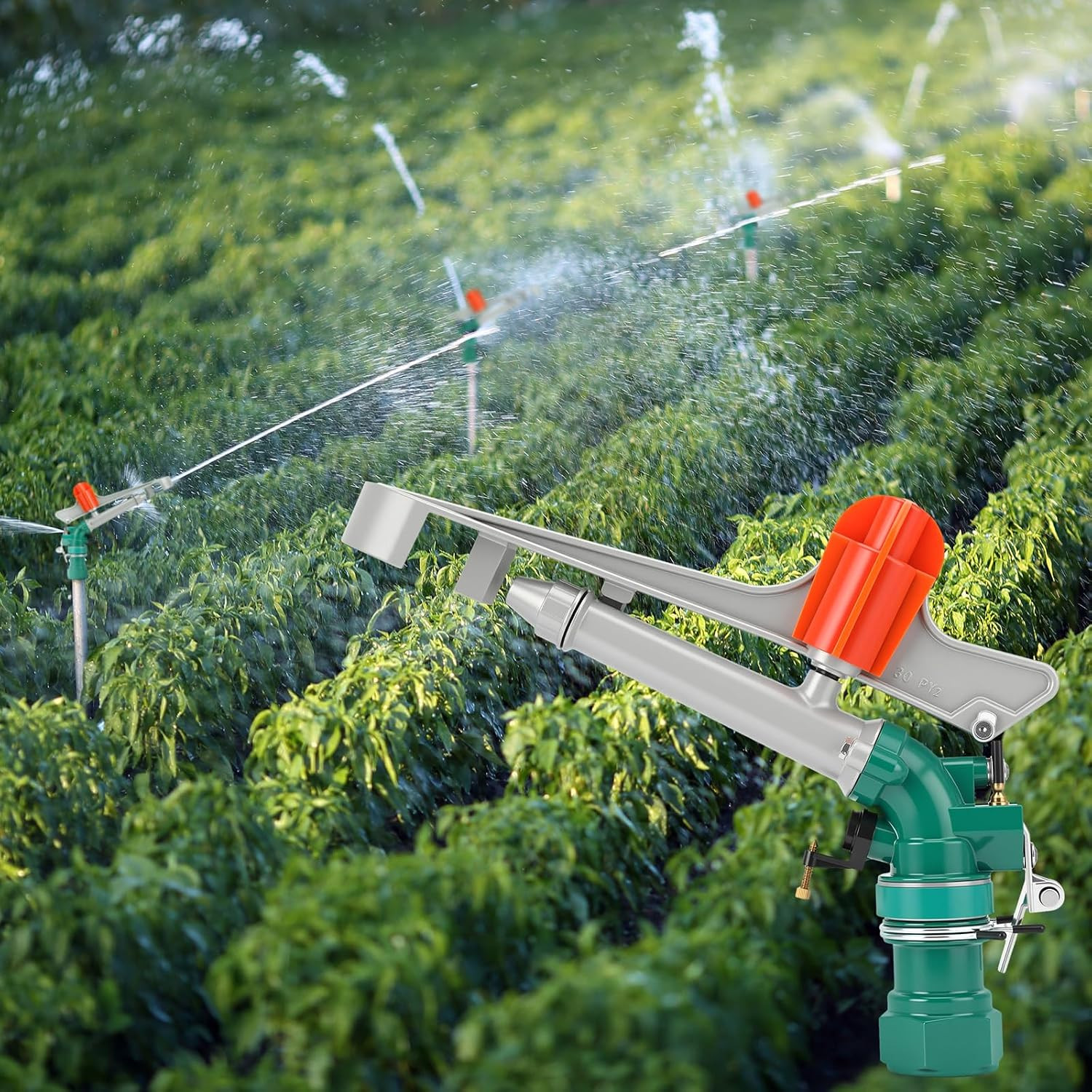 1-1/2 \'\' Agriculture Irrigation Sprinkler Large Area Farm Gun