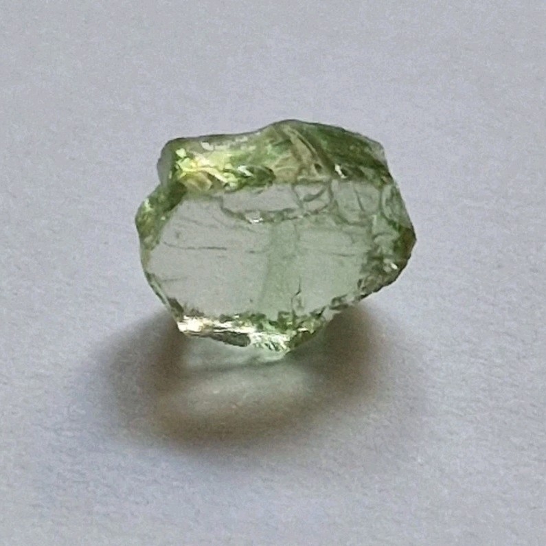 Grossular Garnets 4.5 ct. VS Facet Rough. No treatment. Taita, Kenya. #GF1048
