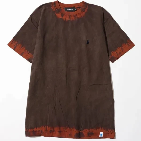devadurga EROSION Mud Dyed T-Shirt L Japanese Traditional Amami Oshima Crafted