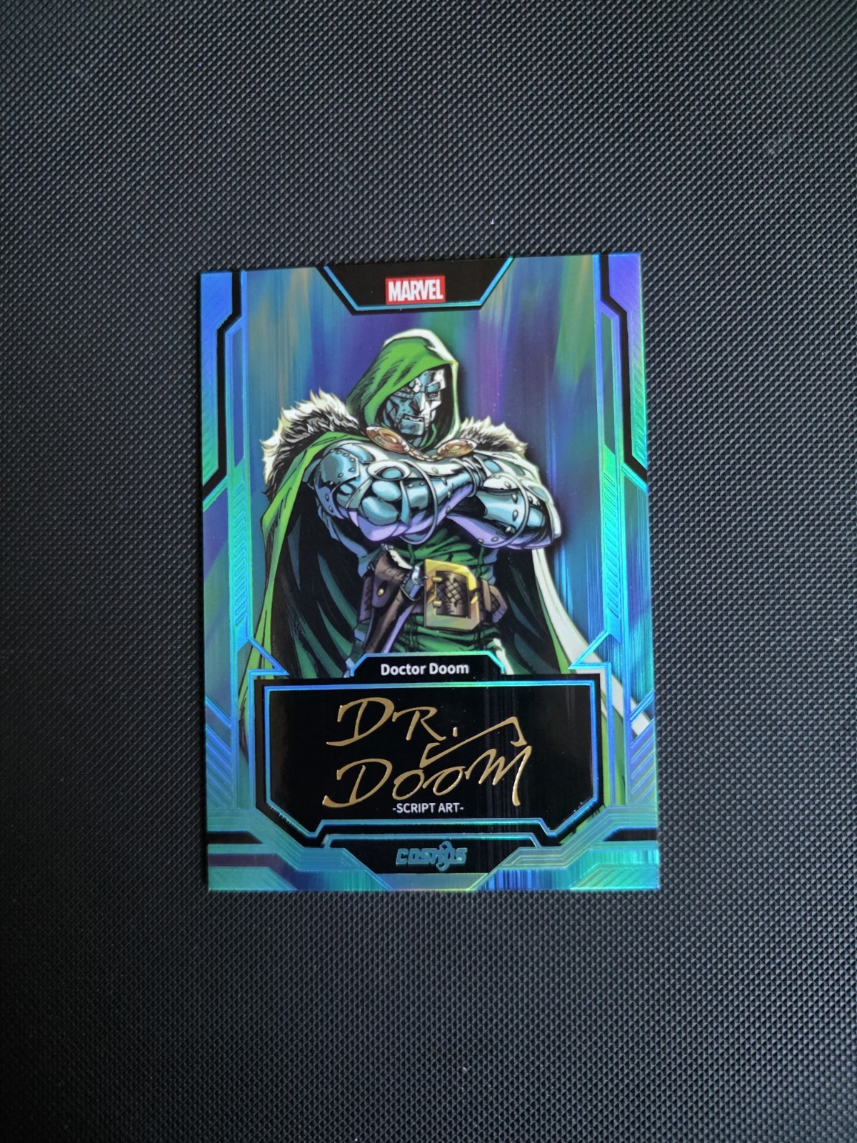 2025 Kakawow Cosmos Marvel Doctor Doom Script Art Signatures /45 2025 Kakawow Cosmos Marvel Doctor Doom Script Art Signatures /45