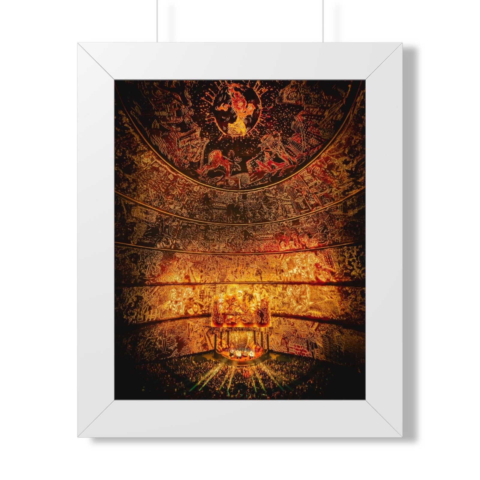 Phish \'The Sphere\' (Taste/Pollock) Framed Pictures/Posters - Concerts, Live Show