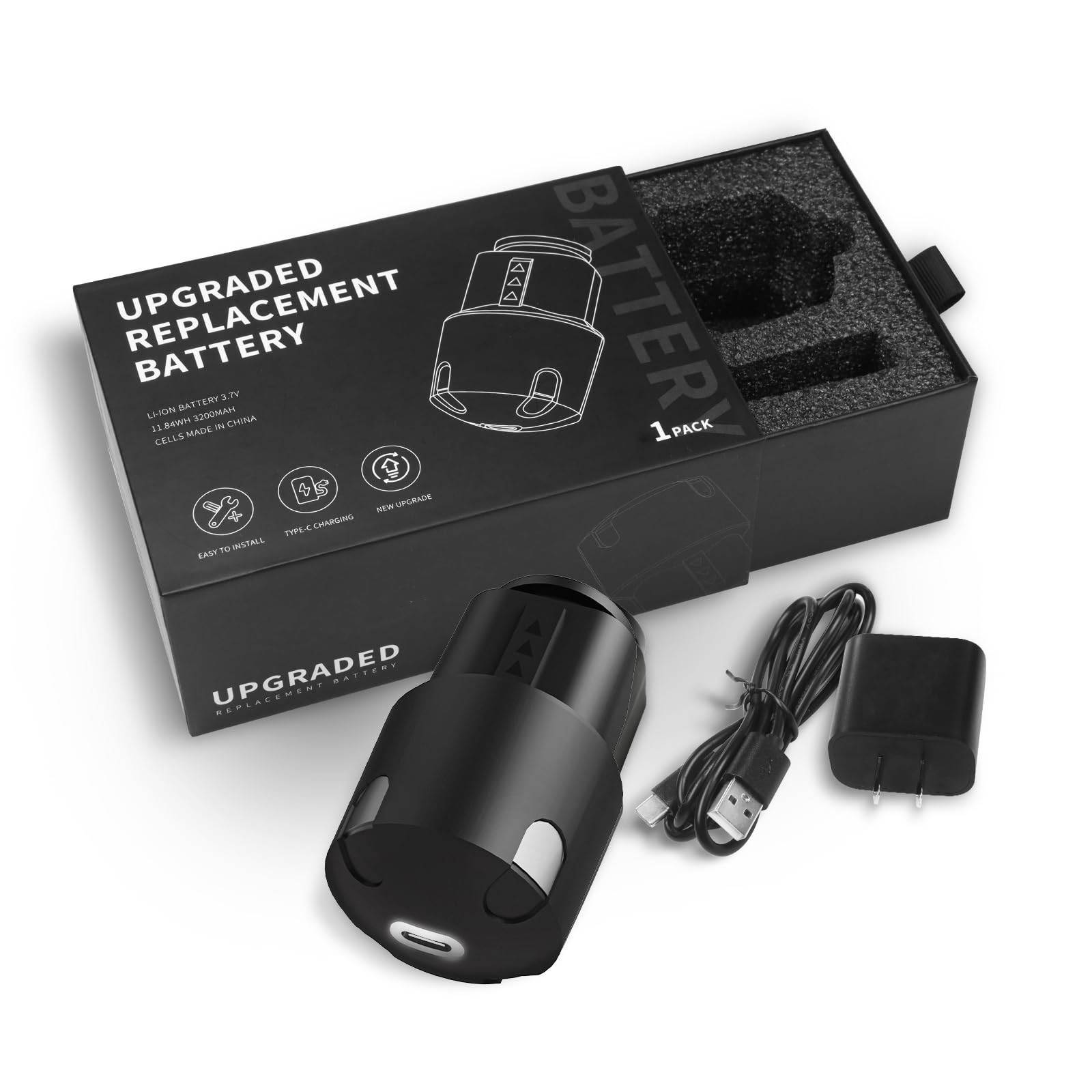Li-ion Battery Andis Clipper 3200mAh Fast Charge Kit Li-ion Battery Andis Clipper 3200mAh Fast Charge Kit