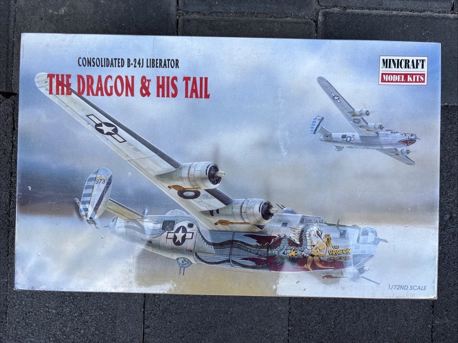 Minicraft Model Kit Consolidated B-24J Liberator The Dragon & His Tail 11614 NEW Minicraft Model Kit Consolidated B-24J Liberator The Dragon & His Tail 11614 NEW