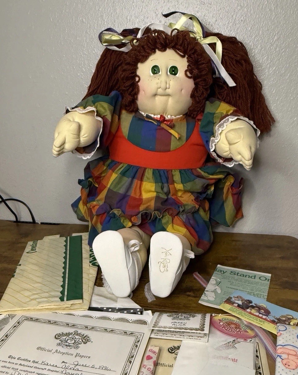 Vintage 1985 Signed Xavier Roberts Babyland General Soft Sculpture Doll 23” Vintage 1985 Signed Xavier Roberts Babyland General Soft Sculpture Doll 23”