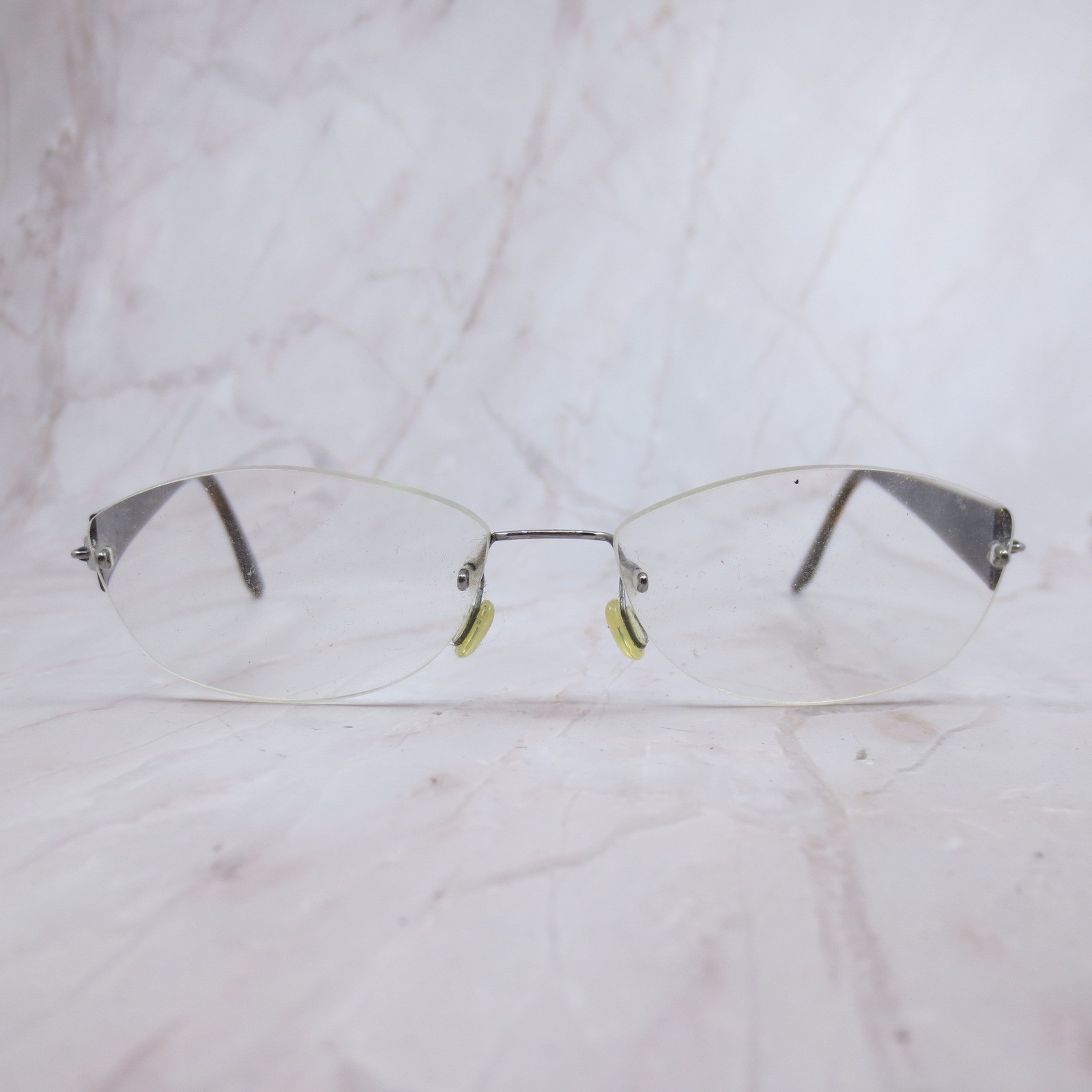 Lindberg Spirit Titanium Rimless Eyeglasses Brown Silver Denmark T50-135