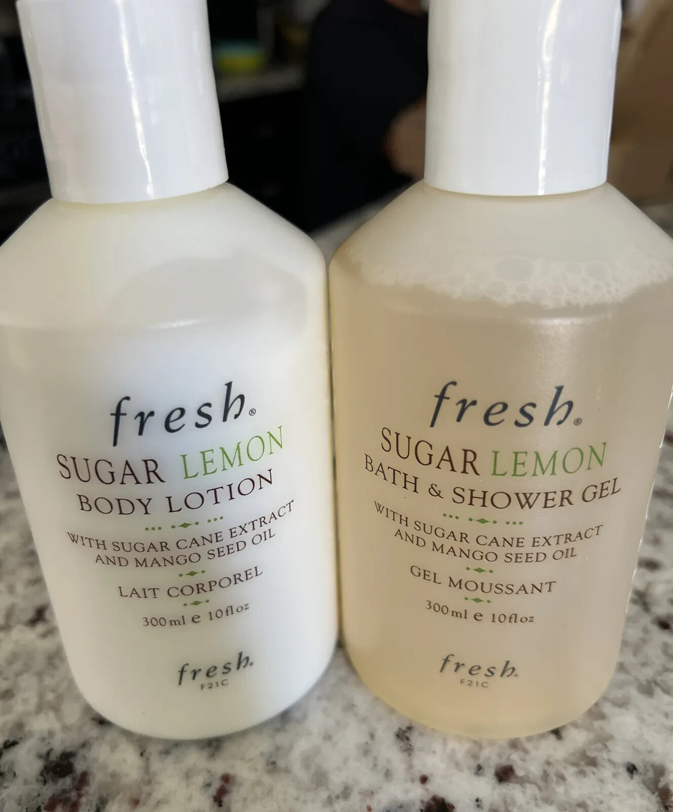 Fresh Sugar Lemon Body Lotion And Shower Gel New sealed 300ml 10 Fl Oz EACH