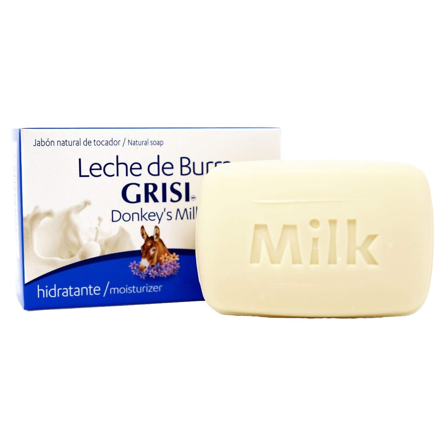 Grisi Donkey\'s Milk / Leche de Burra Soap. Moisturizer & Skin Softener. 3.5 oz