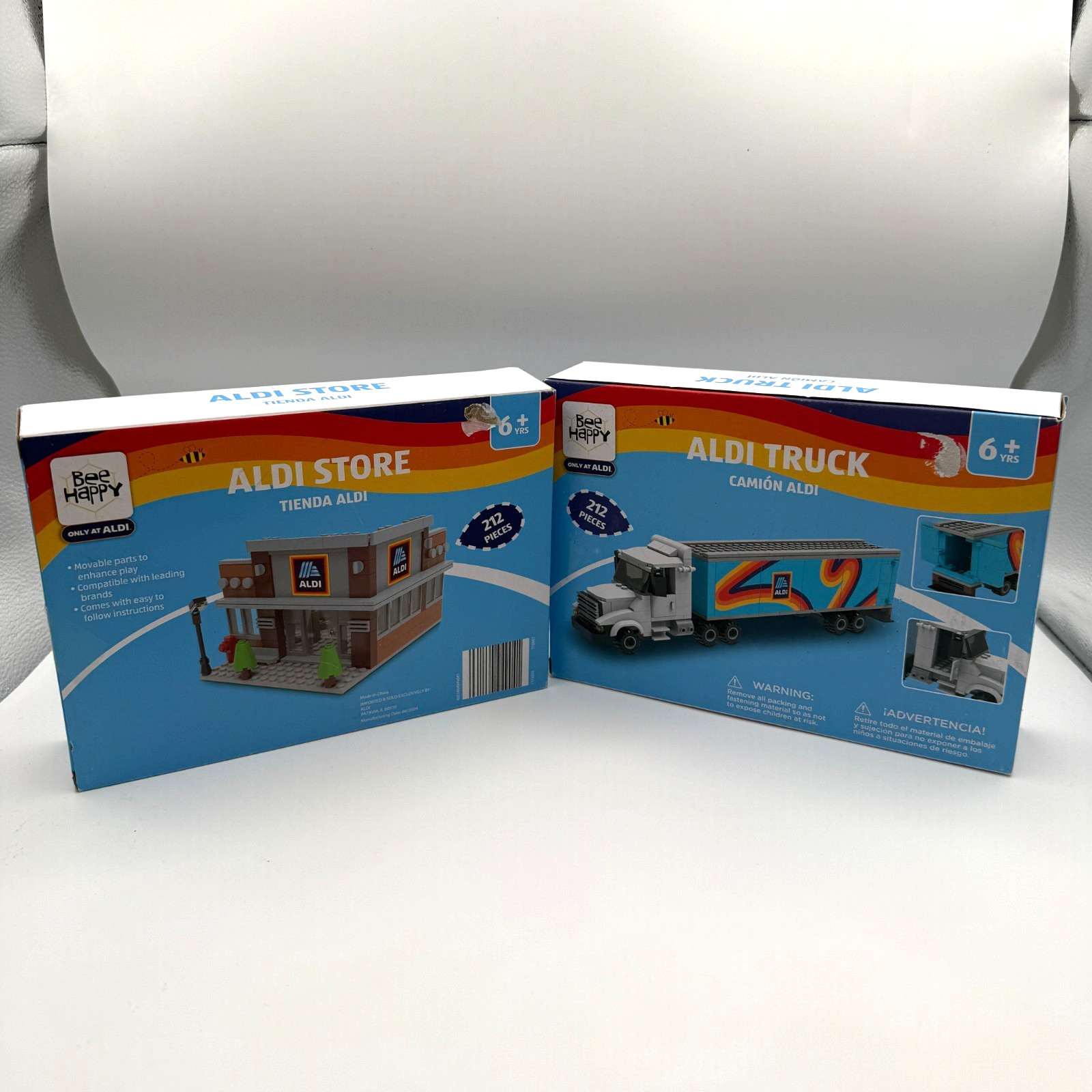 Bee happy ALDI LEGO Truck & Store Set Building Bricks Lot Rare NEW SEALED