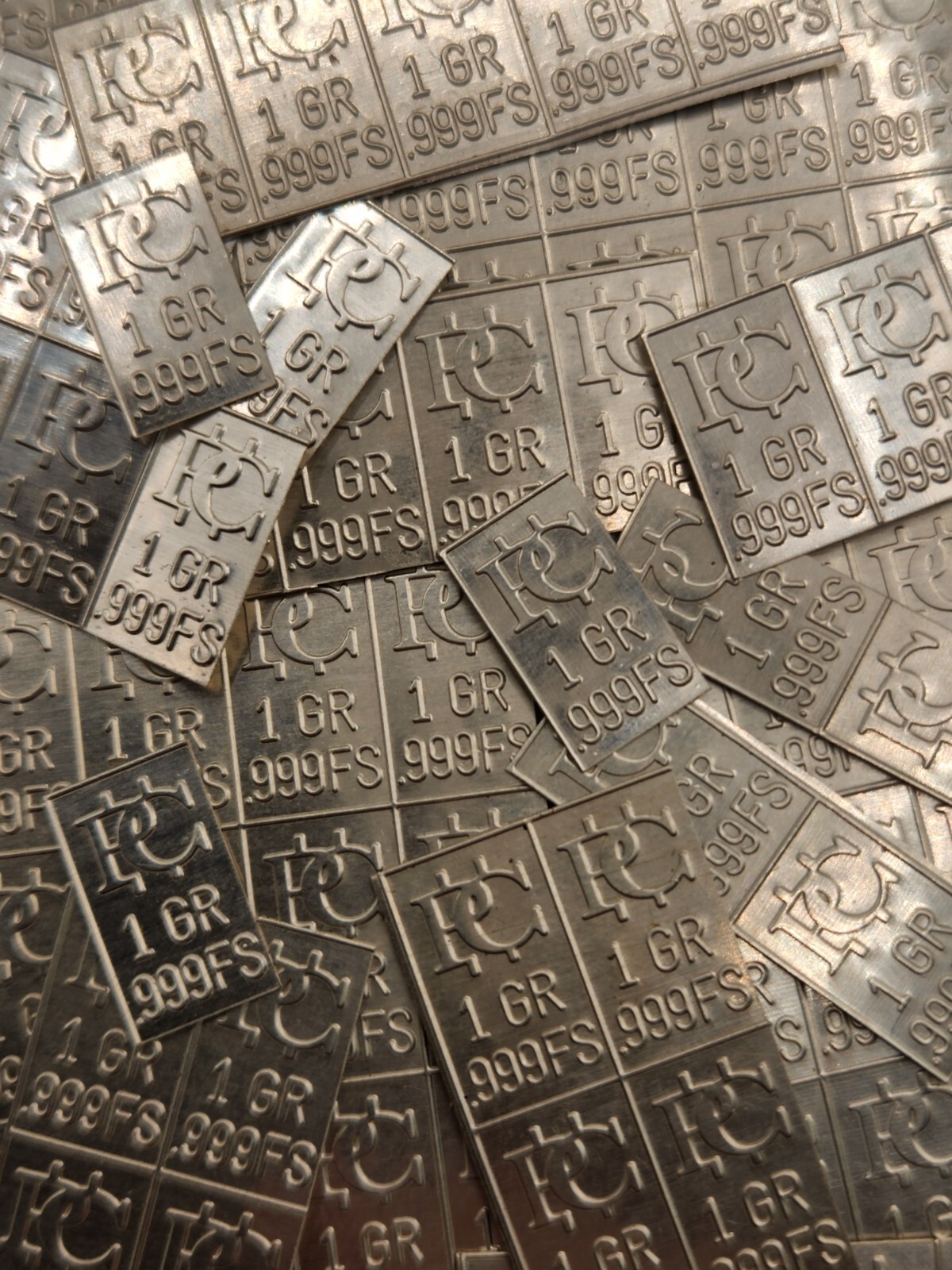 Tiny Silver Bars 500 Pack .999 Silver Bullion Collect Pure Silver