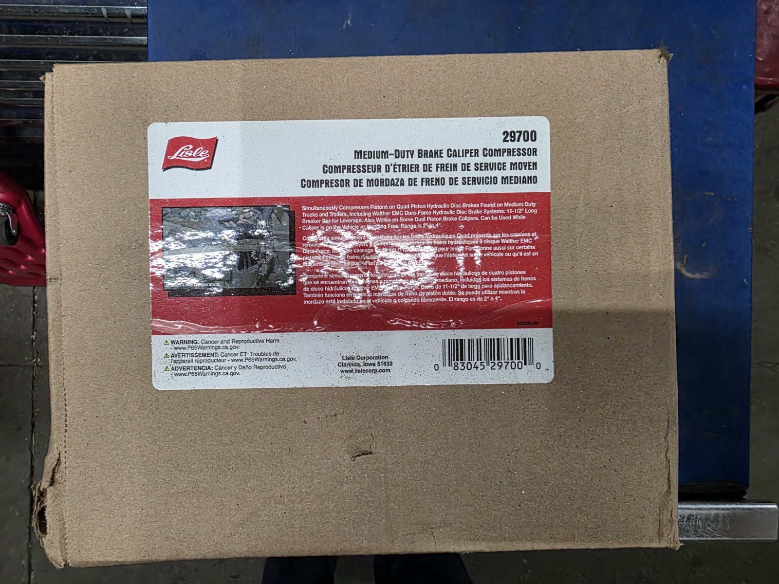 Lisle 29700 Medium-Duty Brake Caliper Compressor Lisle 29700 Medium-Duty Brake Caliper Compressor