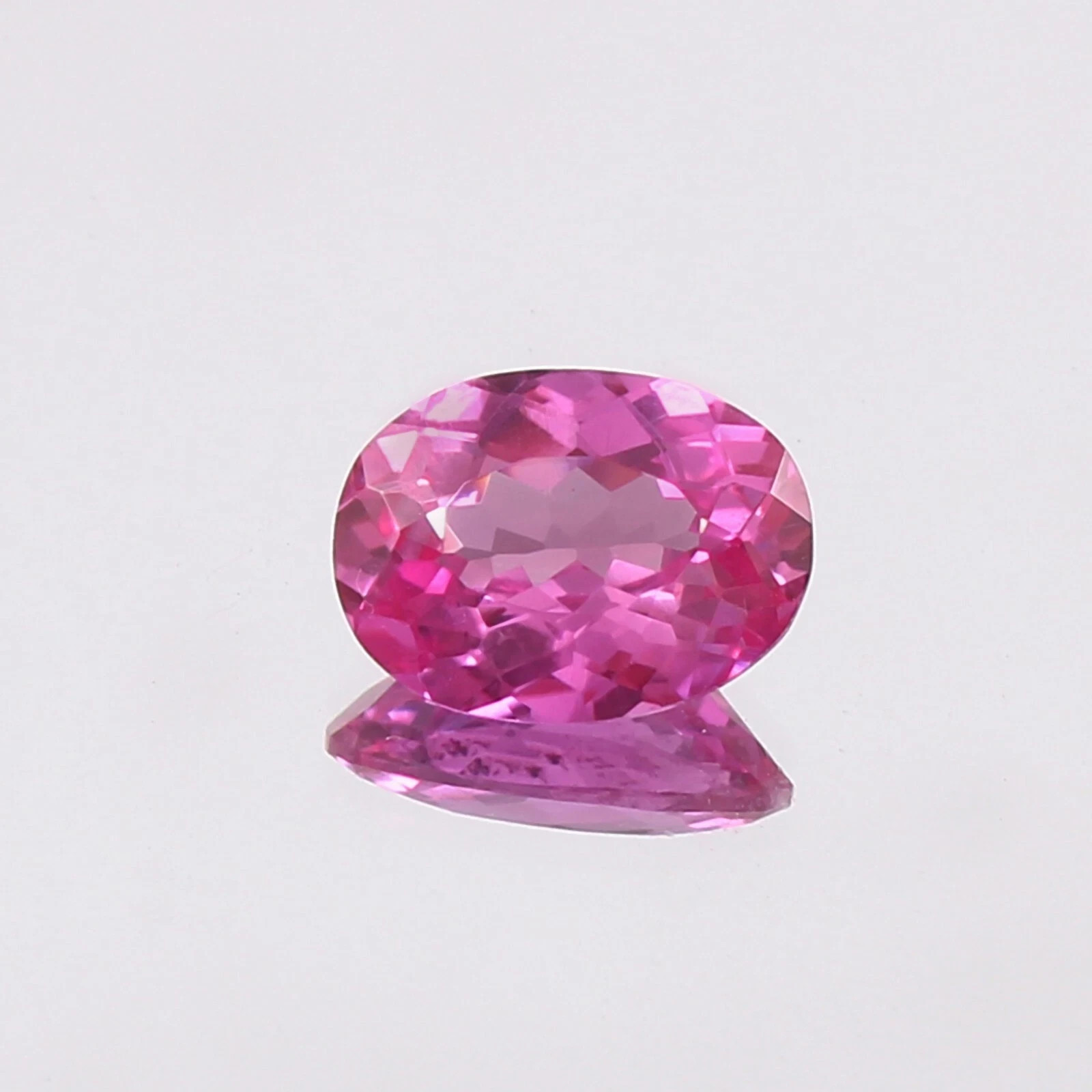 32.40 Ct AAA Natural Flawless Ceylon Pink Sapphire Loose Oval Cut Gemstone