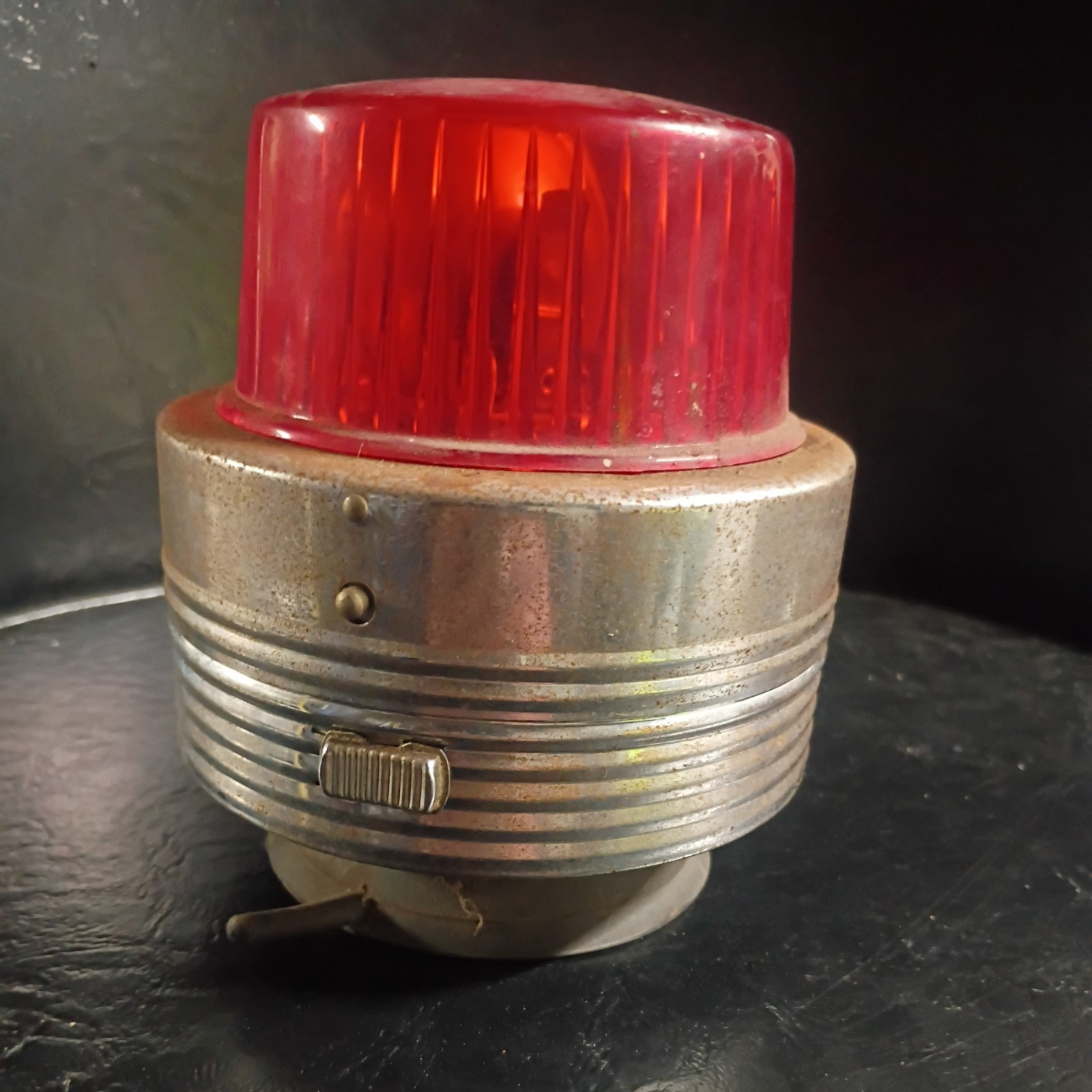 Vintage Revolving Safety Signal/beacon light 60s/70s. untested Vintage Revolving Safety Signal/beacon light 60s/70s. untested