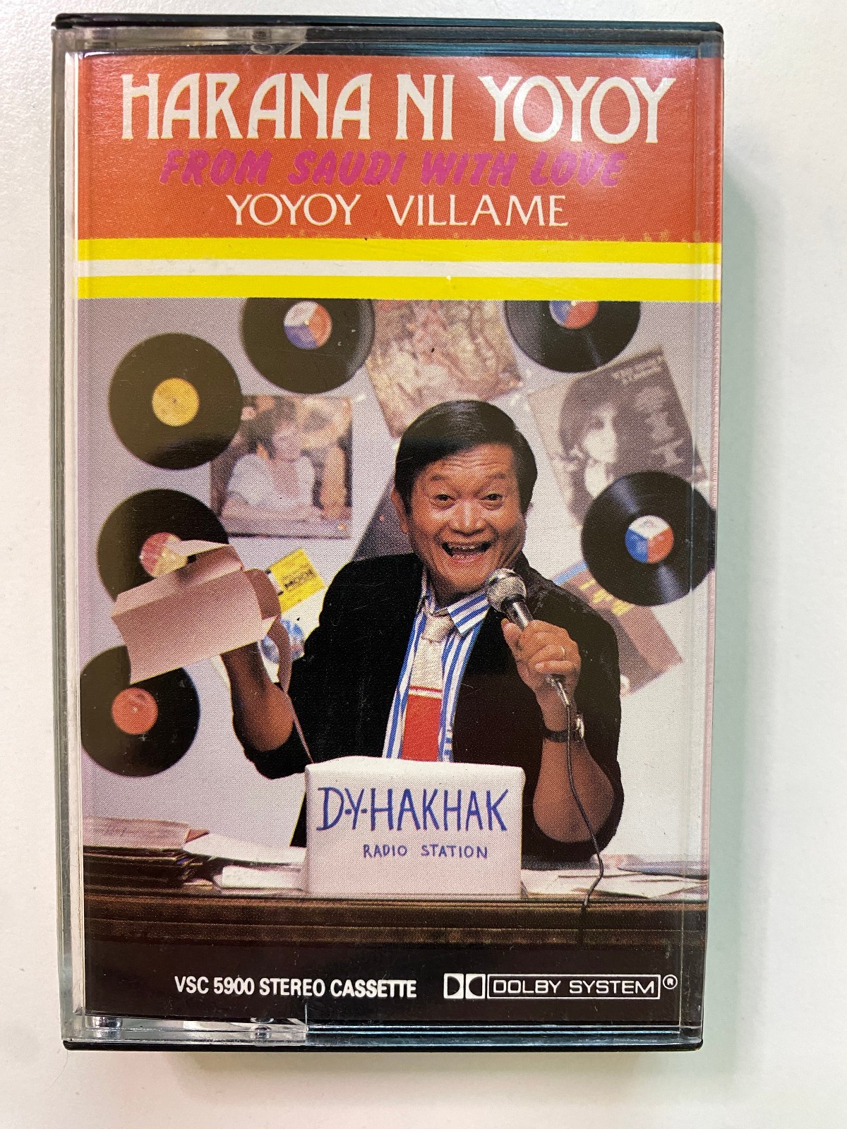 YOYOY VILLAME Cassette Tape HARANA NI YOYOY Philippines RARE
