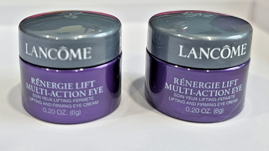 2x Lancome Renergie Lift Multi-Action Eye Cream Mini 0.2oz x2 = 0.4oz Total 2x Lancome Renergie Lift Multi-Action Eye Cream Mini 0.2oz x2 = 0.4oz Total