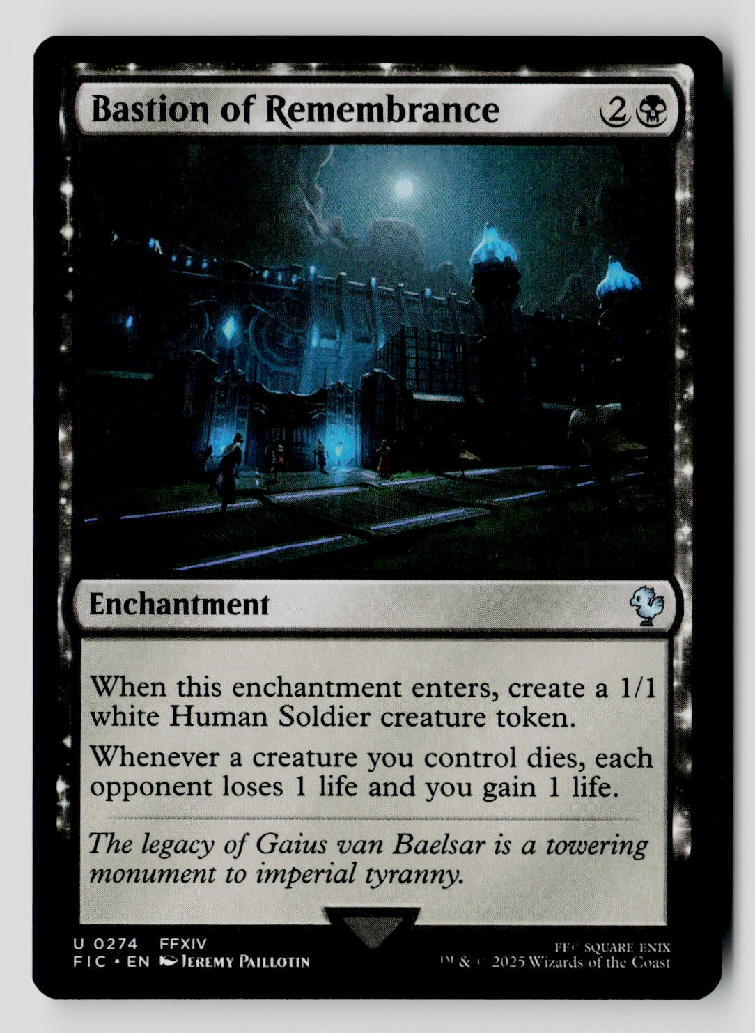 Bastion of Remembrance 274 U MTG FIC NM