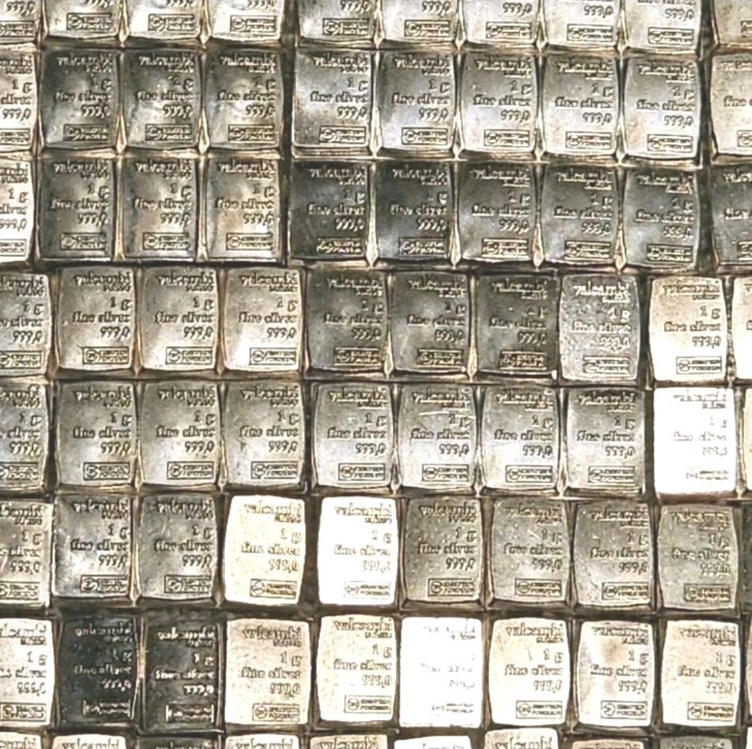 Valcambi 1 Gram 999 Pure Silver Bullion Bar
