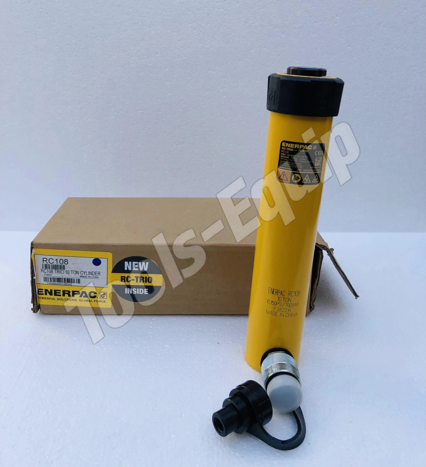 Enerpac RC 108 Trio Hydraulic Cylinder Single Acting 10 Ton Capacity 8