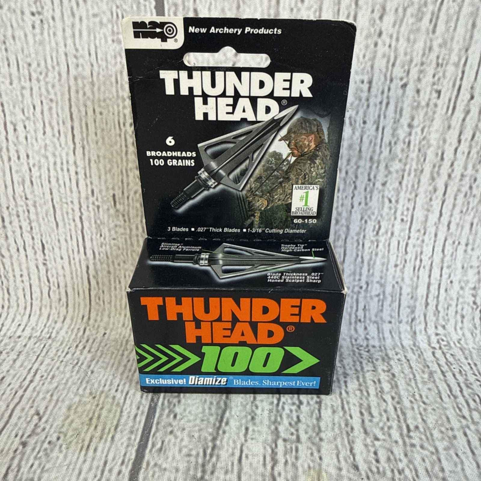 NAP Thunderhead 125 Grain Broadheads – 6 Pack - NEW