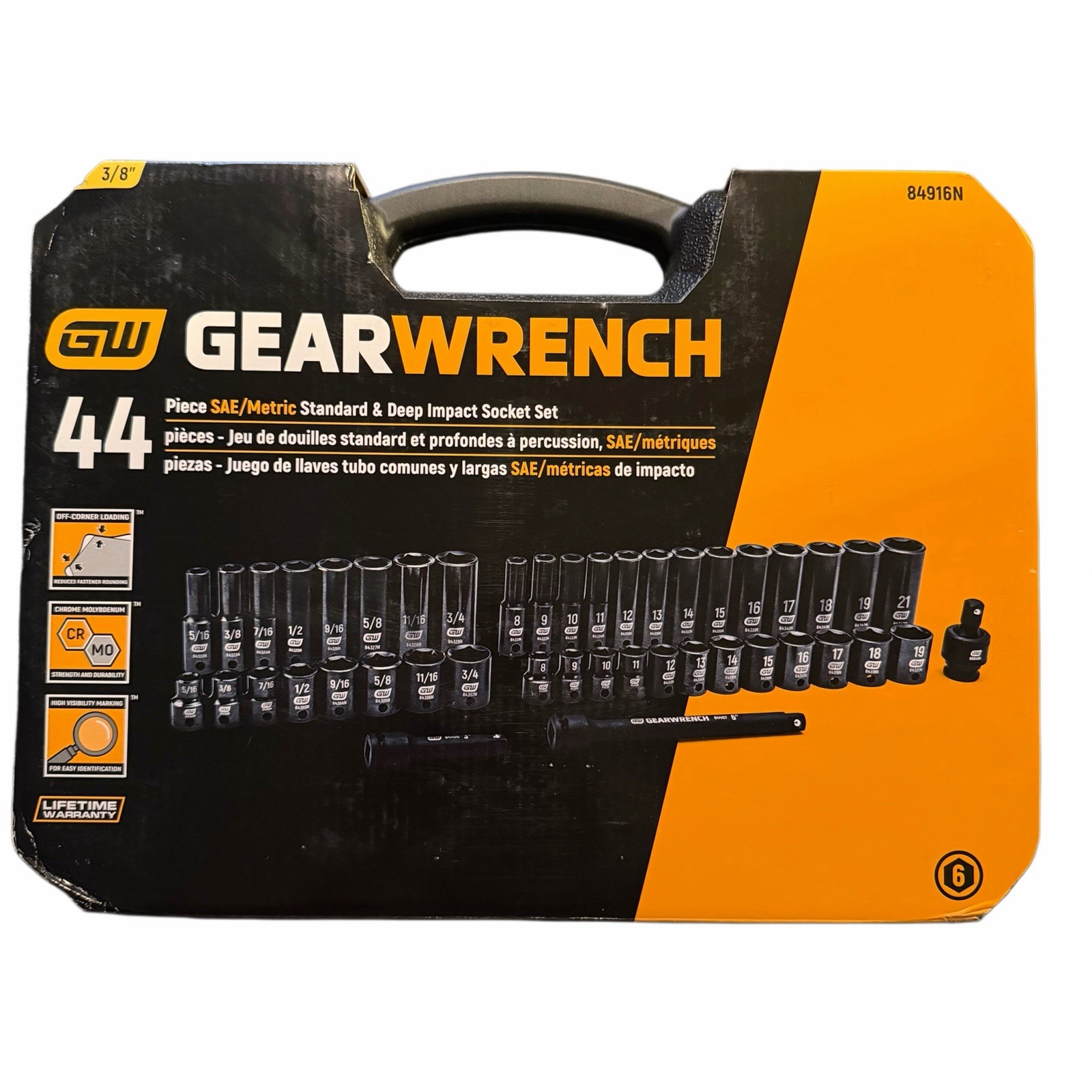 GEARWRENCH 84916N 44Pc 3/8 GEARWRENCH 84916N 44Pc 3/8