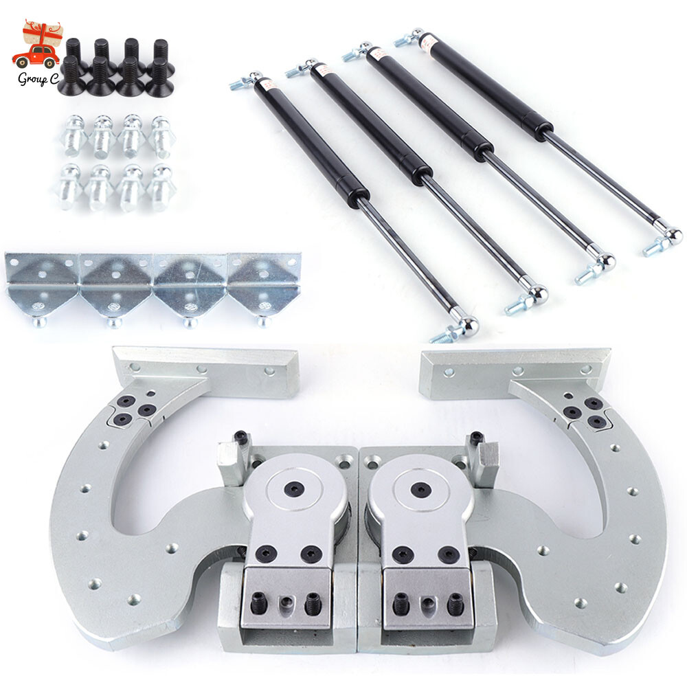 US Universal Gull Wing Door Kit Vertical Butterfly Scissor Doors Race Car Hinges