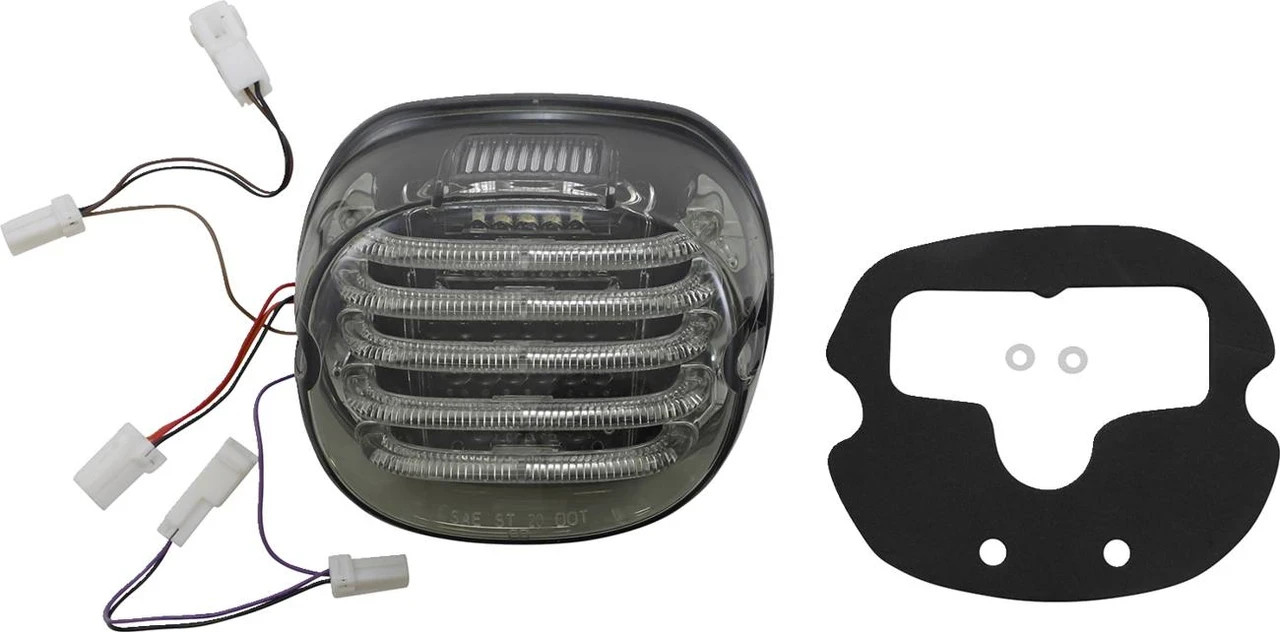 Custom Dynamics Taillight/Turn Signal - Top Window - Smoke Lens -PB-TL-INT-TW-S