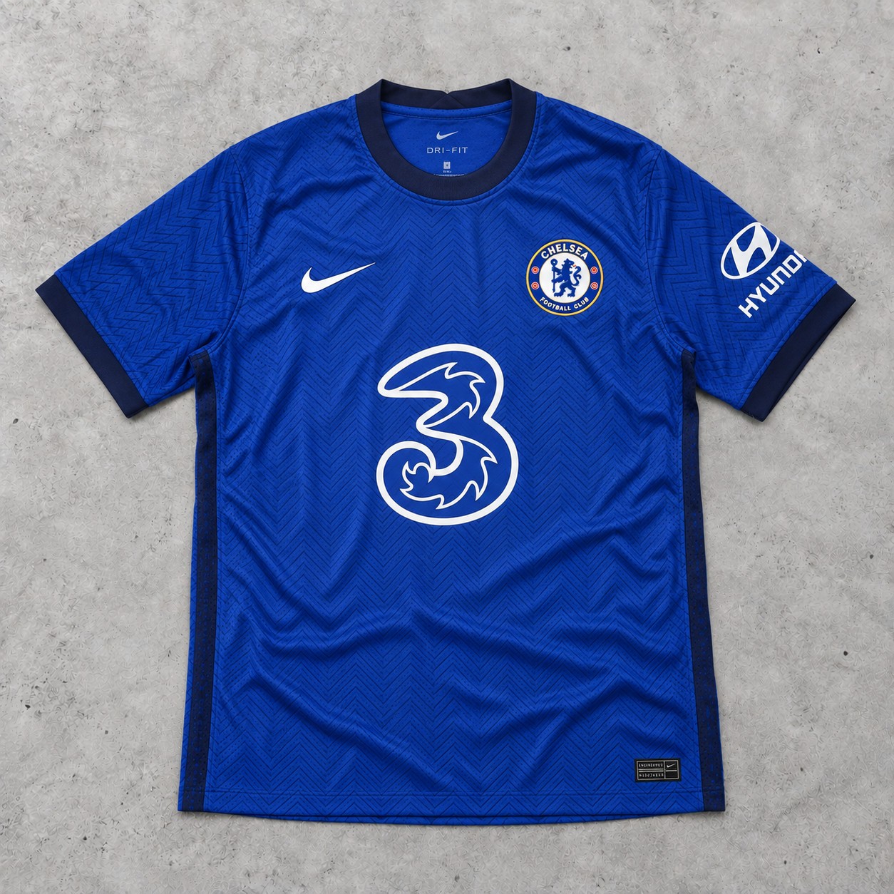 Nike Chelsea FC 20/21 Fan Edition Home Jersey \'Blue\' Size XL Pre-Owned Nike Chelsea FC 20/21 Fan Edition Home Jersey \'Blue\' Size XL Pre-Owned