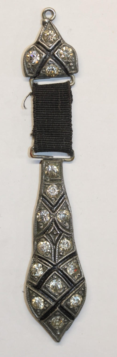 Vtg ATQ? 1920s? Art Deco , Nouveau Stones, 800. silver ? Not sure. #0041 Vtg ATQ? 1920s? Art Deco , Nouveau Stones, 800. silver ? Not sure. #0041