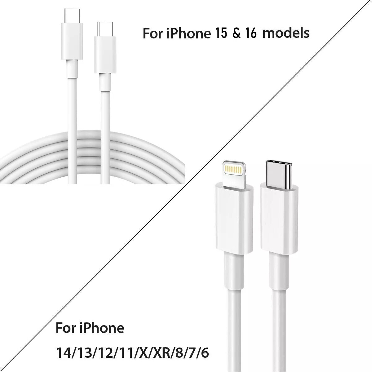 Original USB-C Fast Charger For iPhone 17 16 15 14 13 12 11 Pro Max Type C Cable Original USB-C Fast Charger For iPhone 17 16 15 14 13 12 11 Pro Max Type C Cable