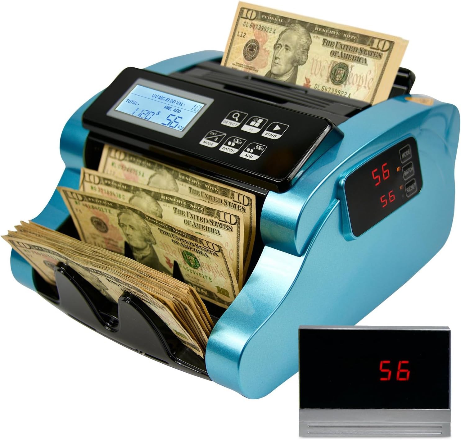 Money Counter Machine 1000 Bills/Min High-Speed Bill Counter with UV/MG/IR/DD Money Counter Machine 1000 Bills/Min High-Speed Bill Counter with UV/MG/IR/DD