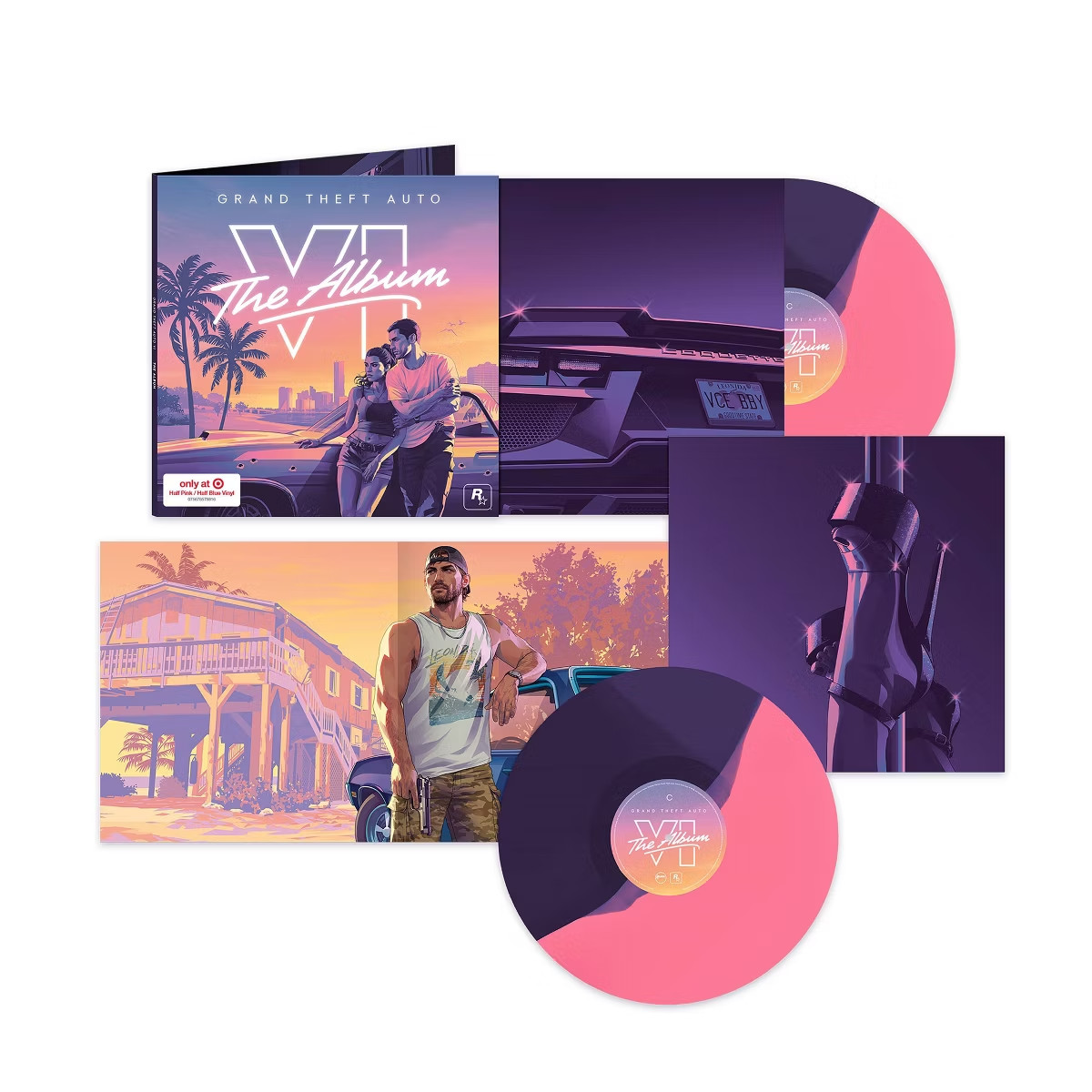 *PRESALE Grand Theft Auto VI GTA 6 The Album Vinyl 2LP TARGET Exclusive NEW