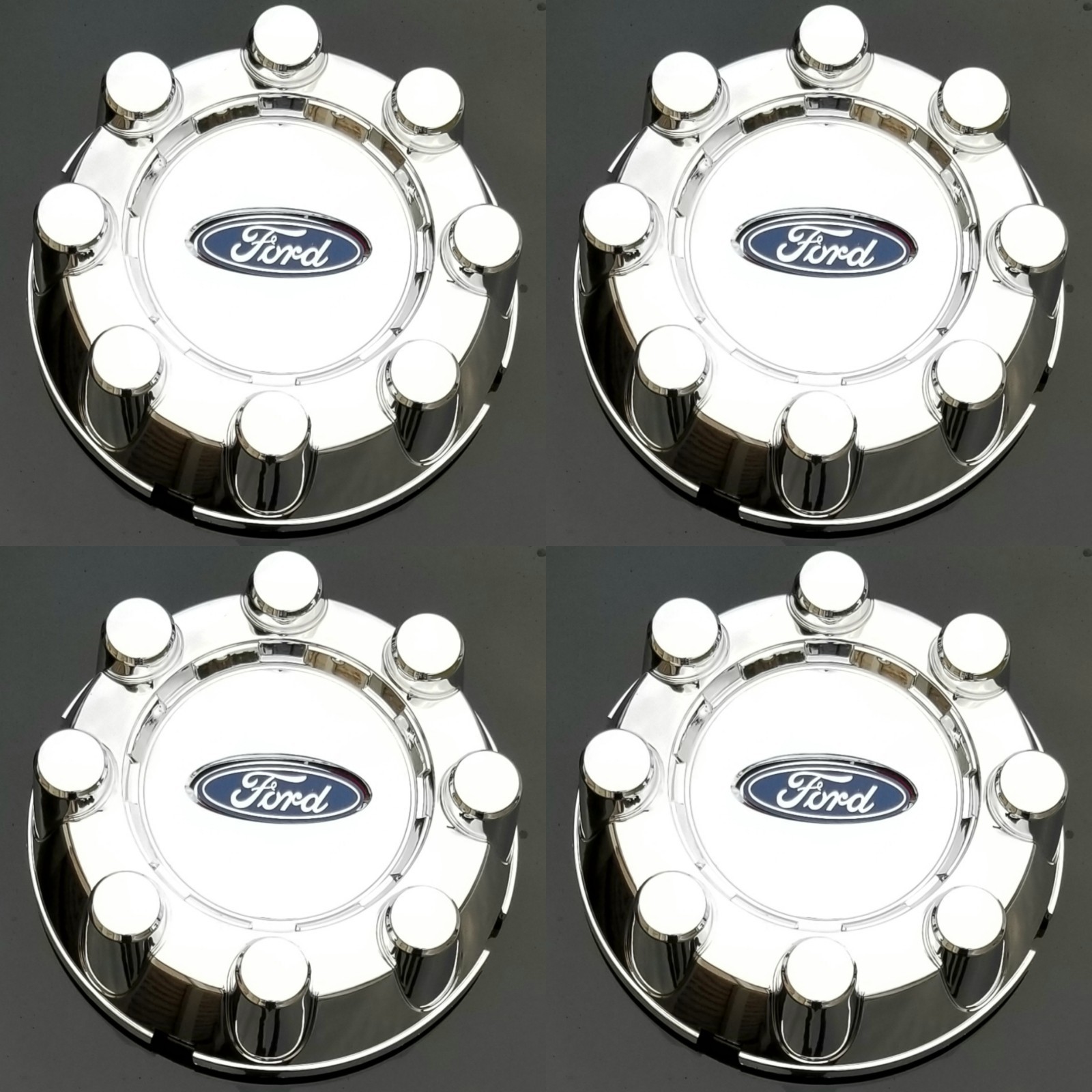 4pcs C3693R Ford F-250, F-350 SRW Chrome Center Cap NO Hole #7C3Z1130AA 4pcs C3693R Ford F-250, F-350 SRW Chrome Center Cap NO Hole #7C3Z1130AA