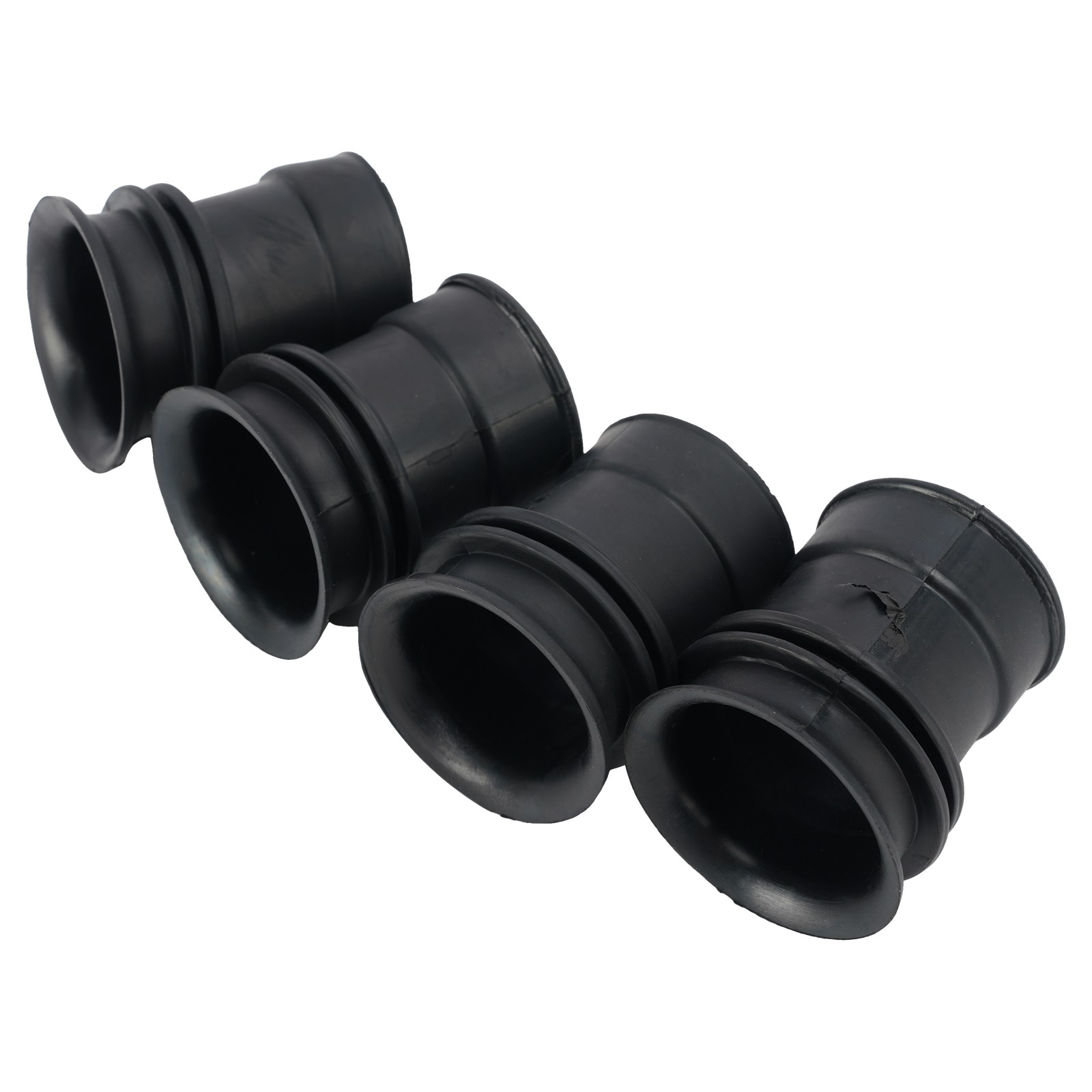 SET (4) CARB AIR BOX BOOT RUBBERS FOR KAWASAKI KZ900 KZ1000 LTD Z1R Z1000 MK2