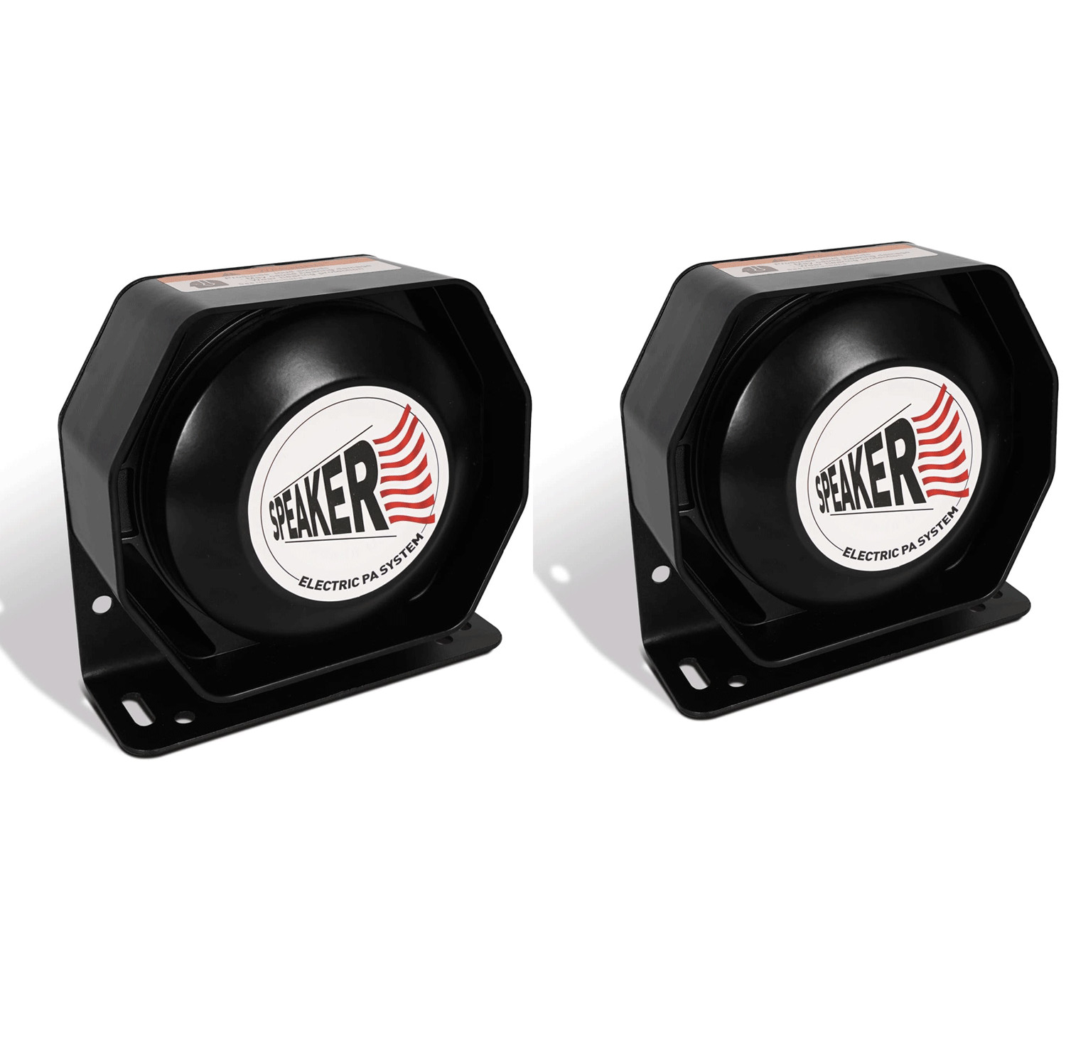 2PCS Compact High-Performance PA Siren Horn Speaker Ultra Slim-8 Ohms Brand NEW 2PCS Compact High-Performance PA Siren Horn Speaker Ultra Slim-8 Ohms Brand NEW