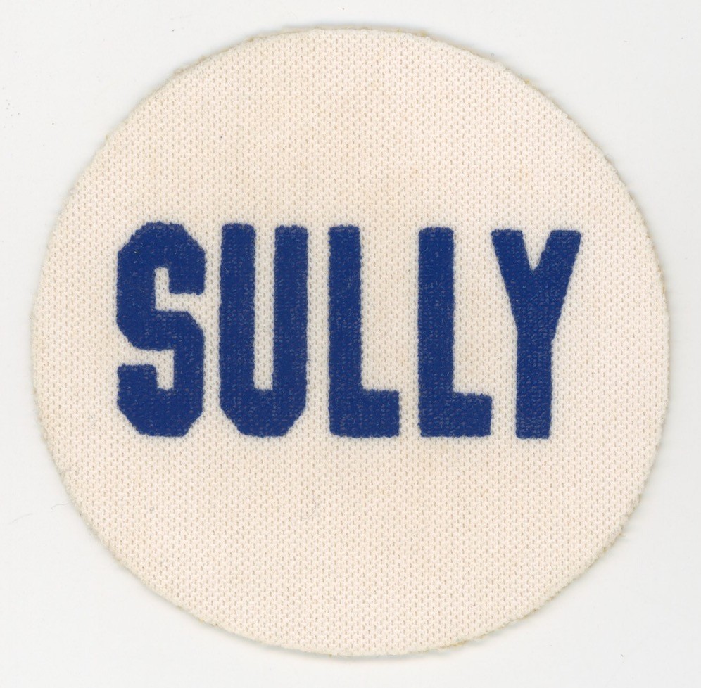 Bob Sullivan Sully 1986 Milwaukee Brewers Original Jersey Patch GA Bob Sullivan Sully 1986 Milwaukee Brewers Original Jersey Patch GA