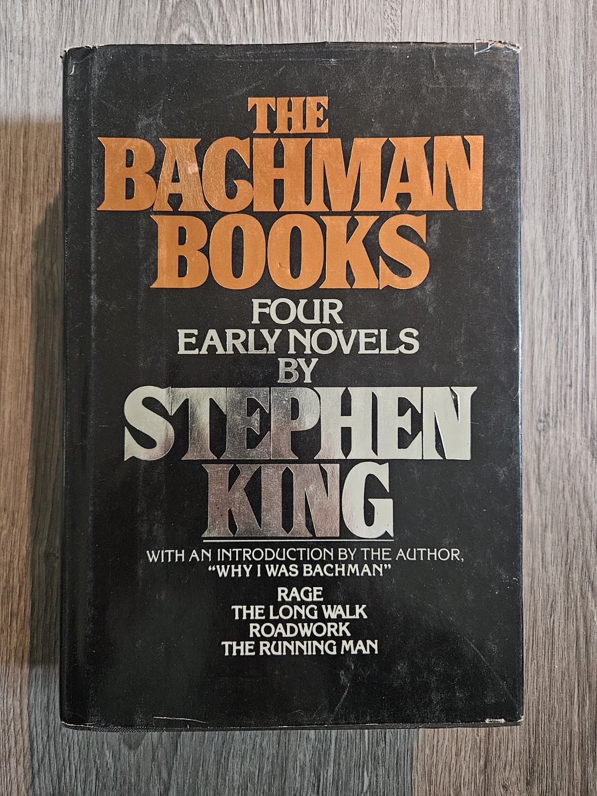 Stephen King The Bachman Books 1st Ed/3rd Print $19.95 NAL 1985 With Dust Jacket