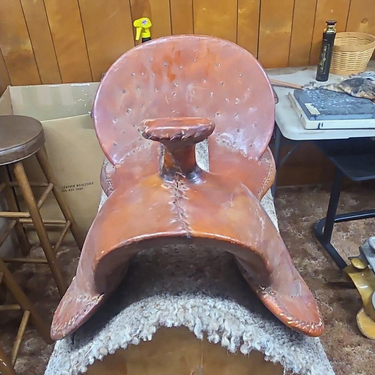 Meana Saddle Tree  Saddle, Brown Traditional 16 inch