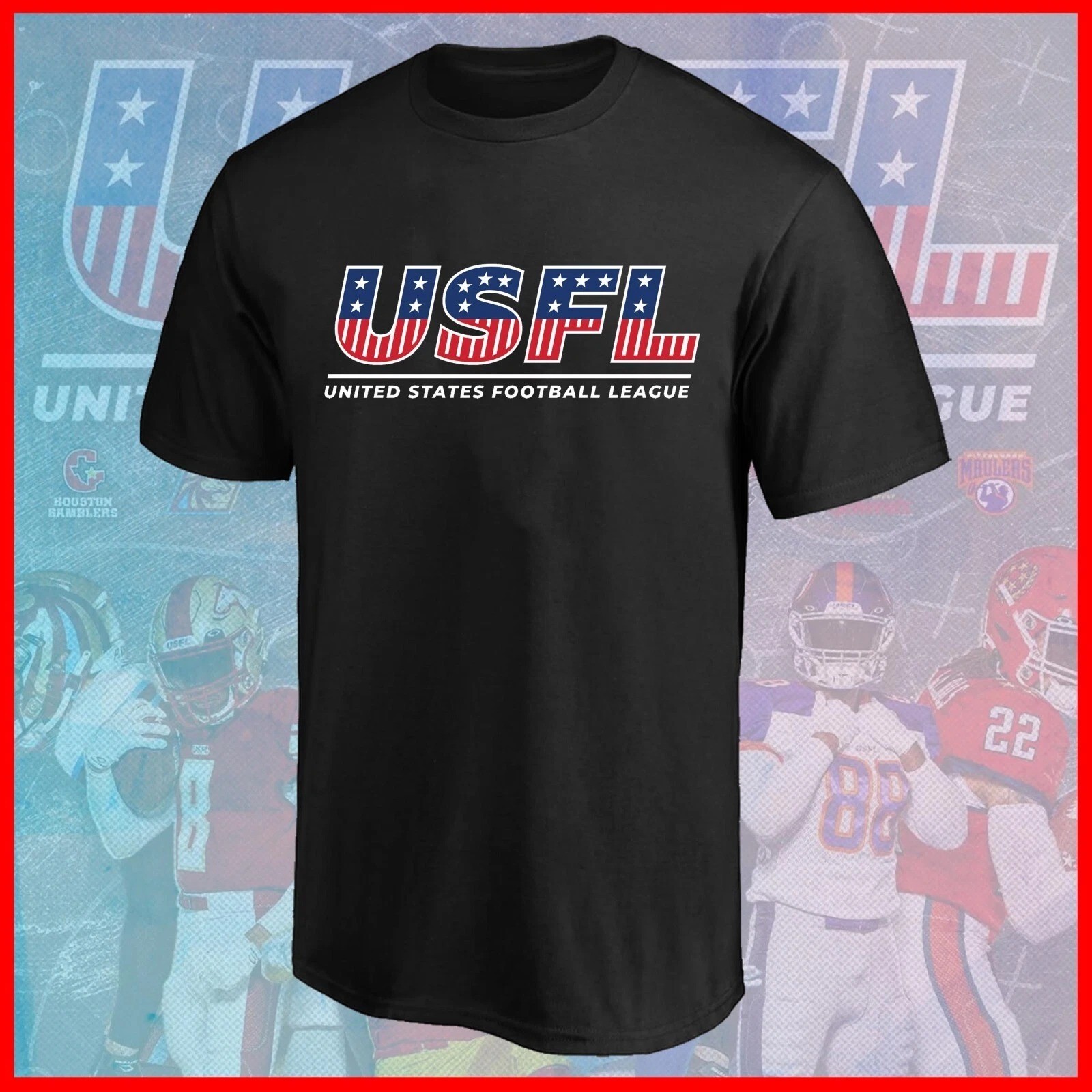 HOT ITEM USFL T-Shirt , 2026 Football Shirt All Size S-5XL HOT ITEM USFL T-Shirt , 2026 Football Shirt All Size S-5XL